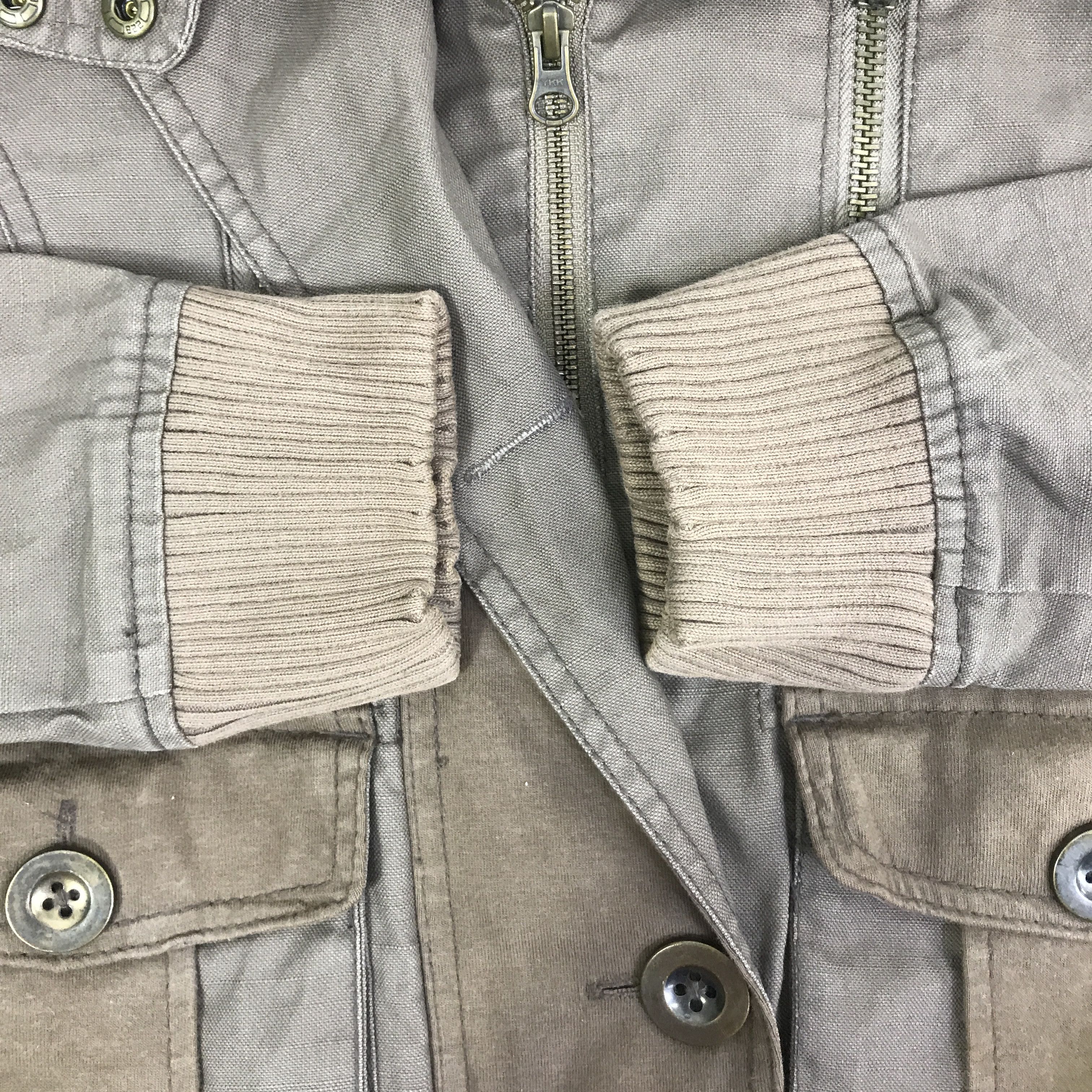 Japanese Brand BONO STYLE BACK NUMBER MILITARY JACKET K70B25 Size US XS / EU 42 / 0 - 8 Thumbnail
