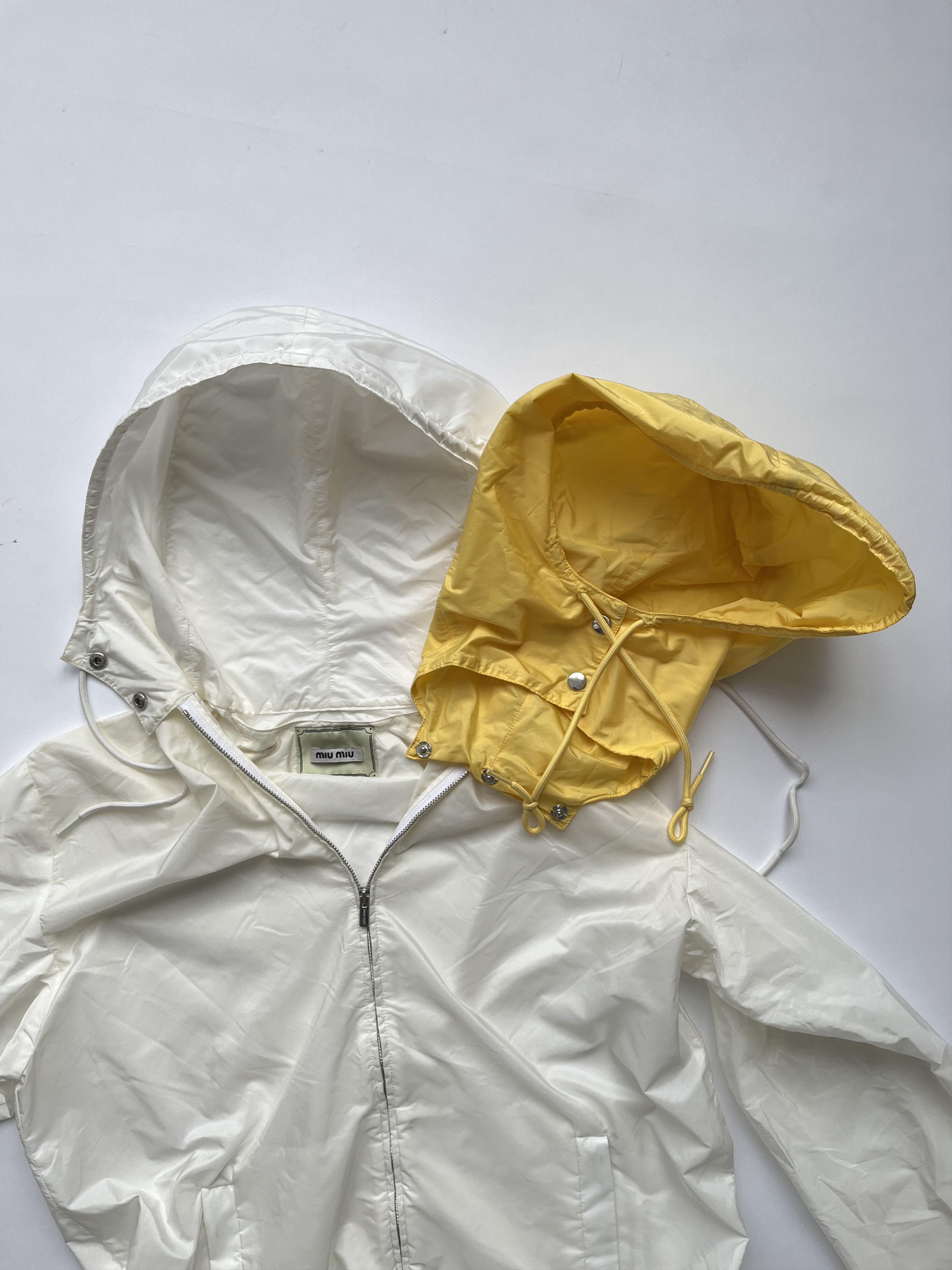 Miu Miu ⚡️QUICK SALE⚡️2014 Miu Miu Zip Up Windbreaker Jacket Size M / US 6-8 / IT 42-44 - 5 Thumbnail