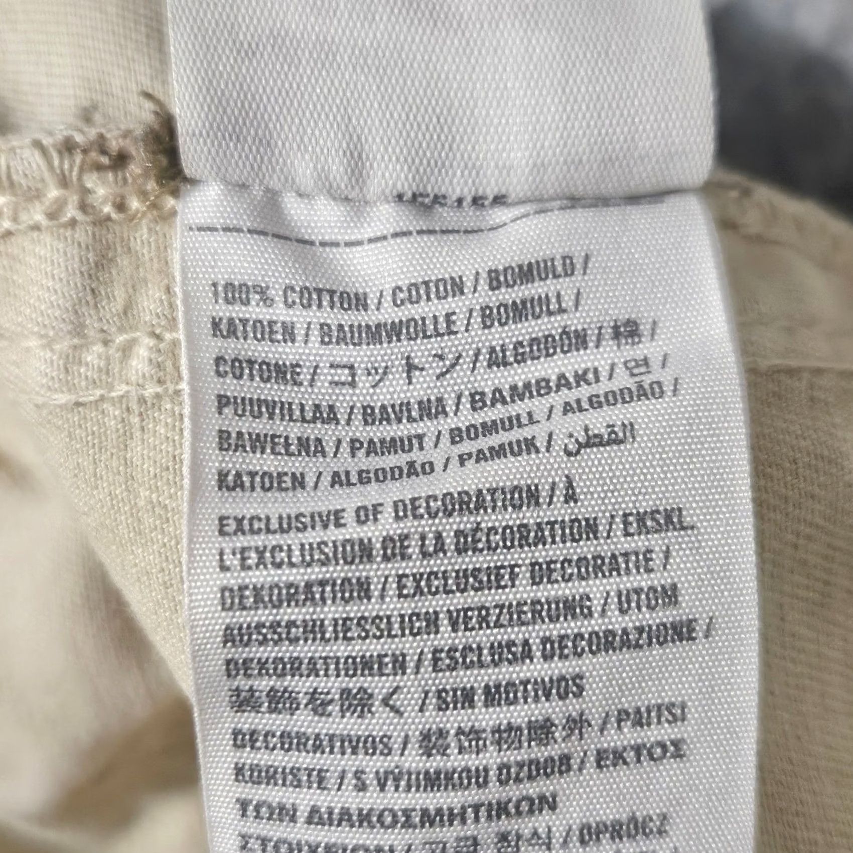 Abercrombie & Fitch Abercrombie & Fitch Cargo Pants Men's Size 32 x 34 Khaki Tan Distressed Cotton Size US 32 / EU 48 - 6 Thumbnail