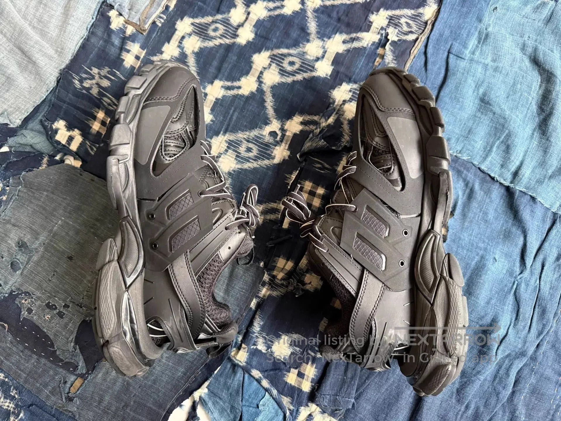 Balenciaga Black Hitop Sneakers Size 9. Size US 9 / EU 42 - 3 Thumbnail