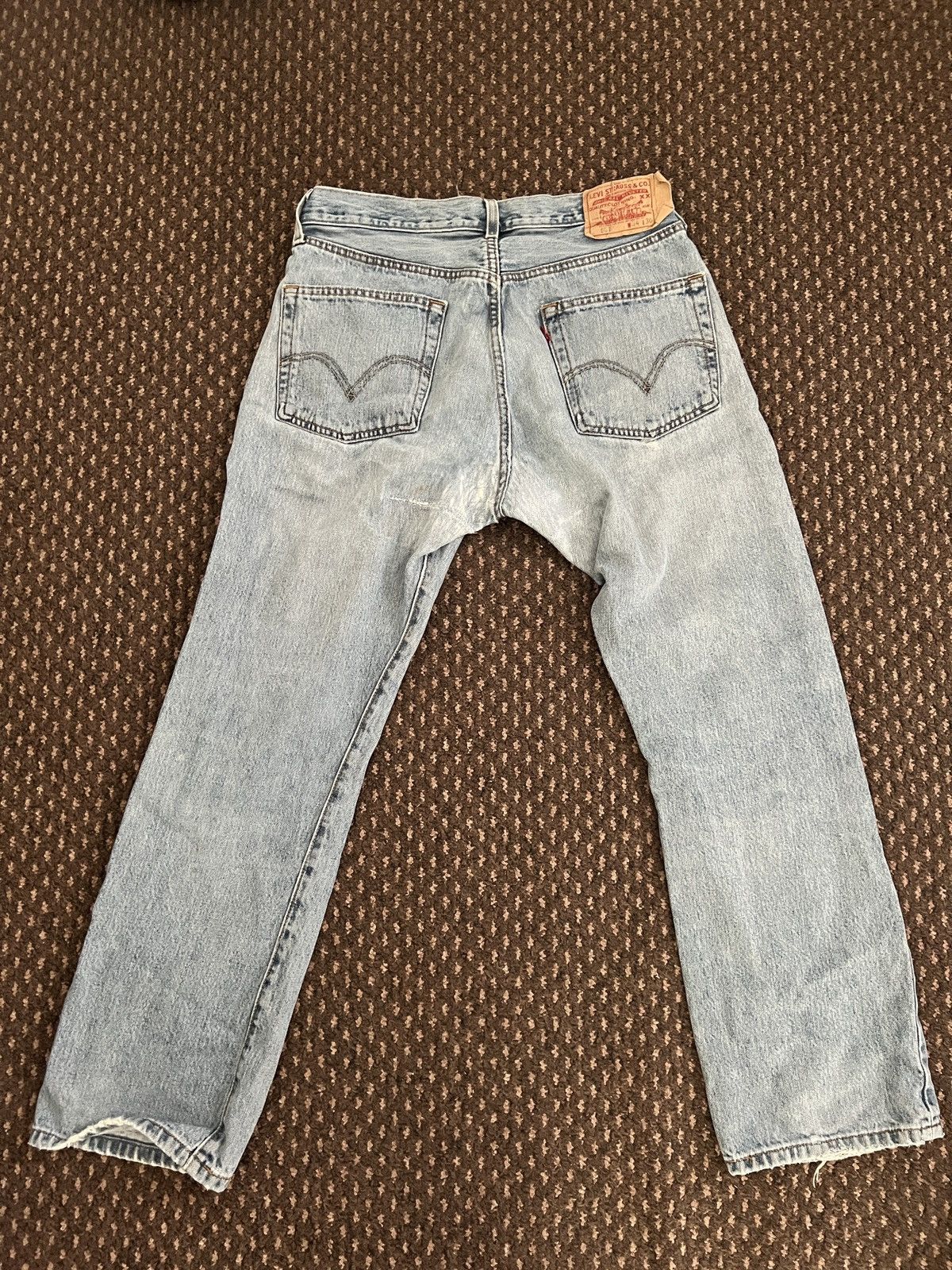 Levi's Levi’s Repaired 501 W33 L31 Size US 33 - 2 Thumbnail