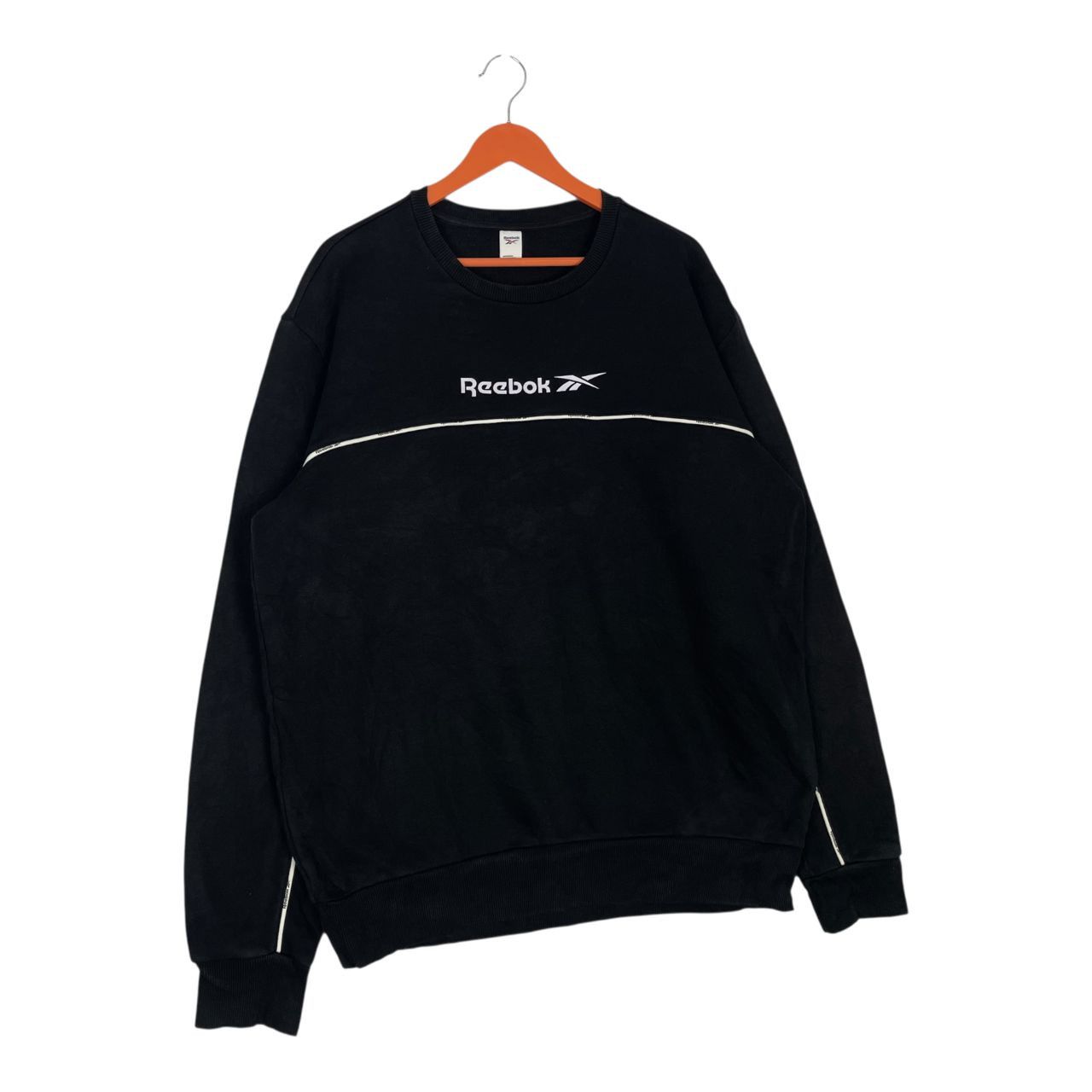Reebok Vintage Reebok Spell Out Logo Pullover Sweatshirt Size US XL / EU 56 / 4 - 3 Thumbnail