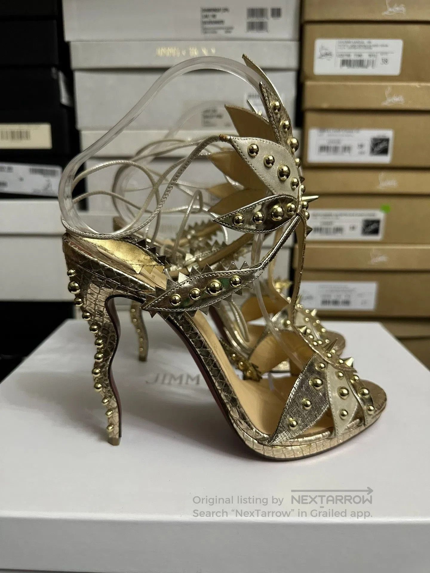 Christian Louboutin Christian Louboutin Limited Edition Heels. Size US 7.5 / IT 37.5 - 5 Thumbnail