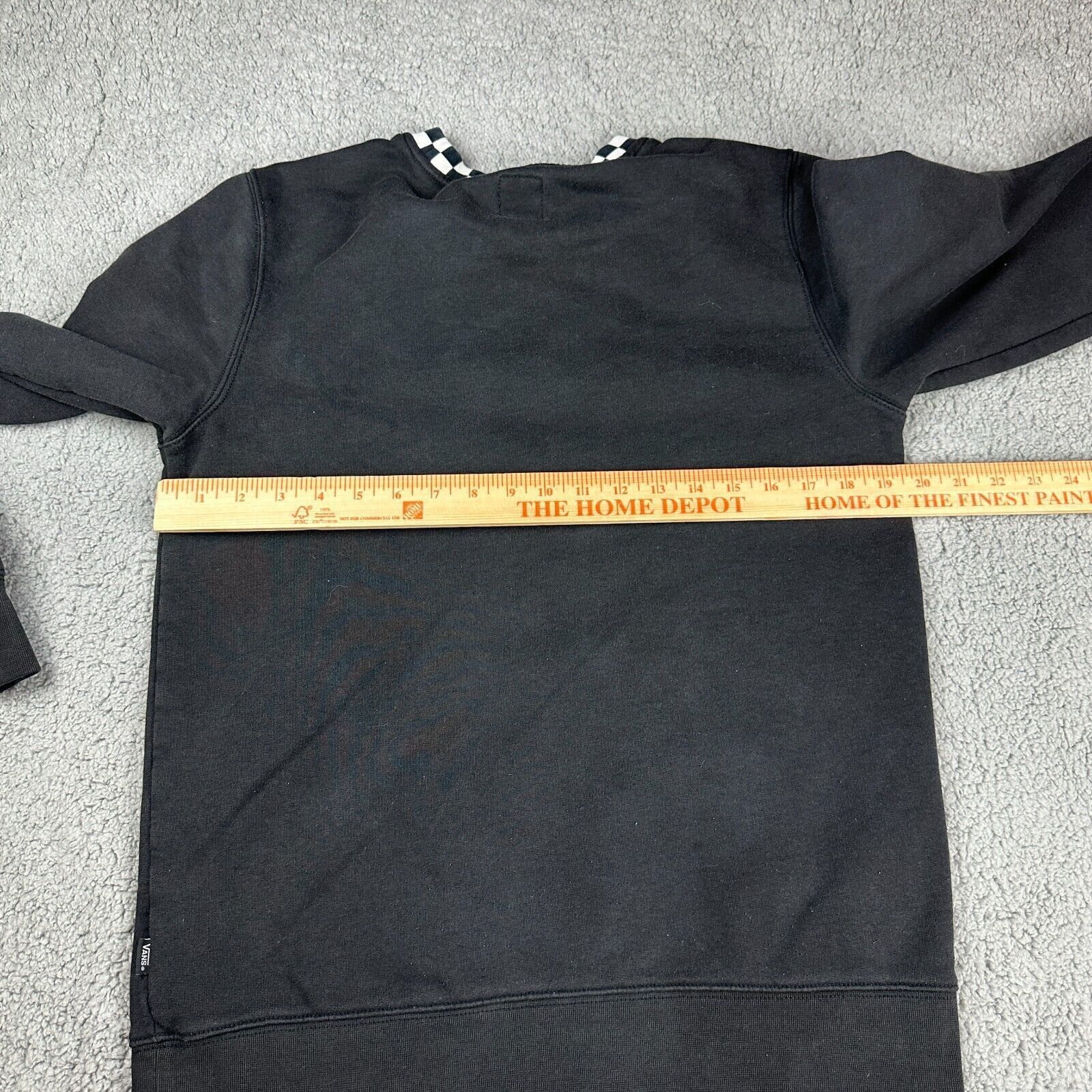 Vans Vans Pullover Sweater Men's Black Gray Long Sleeve Size S Size US S / EU 44-46 / 1 - 7 Thumbnail