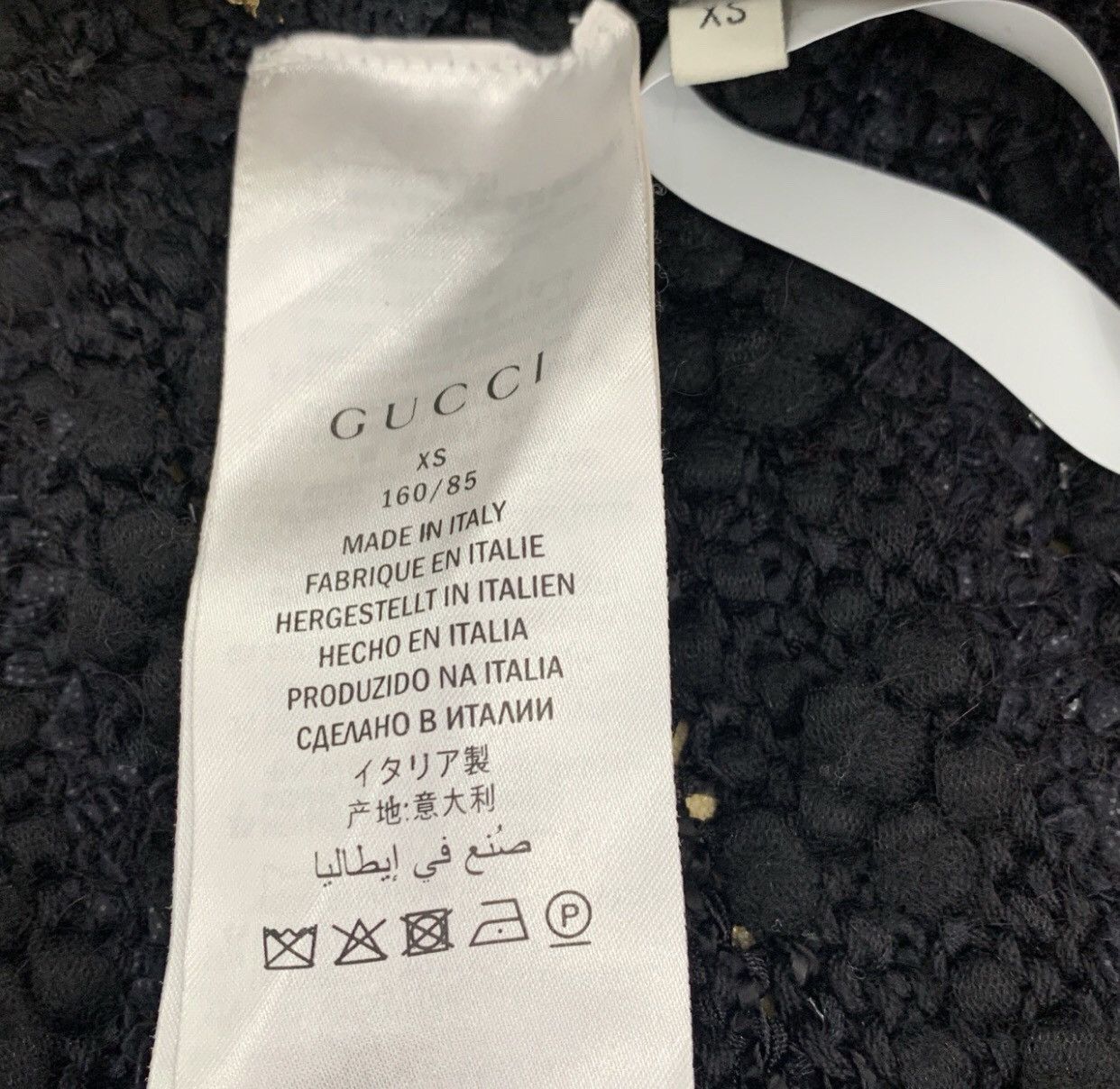 Gucci Gucci 23 striped trimmed tweed blend knit cardigan jacket Size XS / US 0-2 / IT 36-38 - 7 Thumbnail