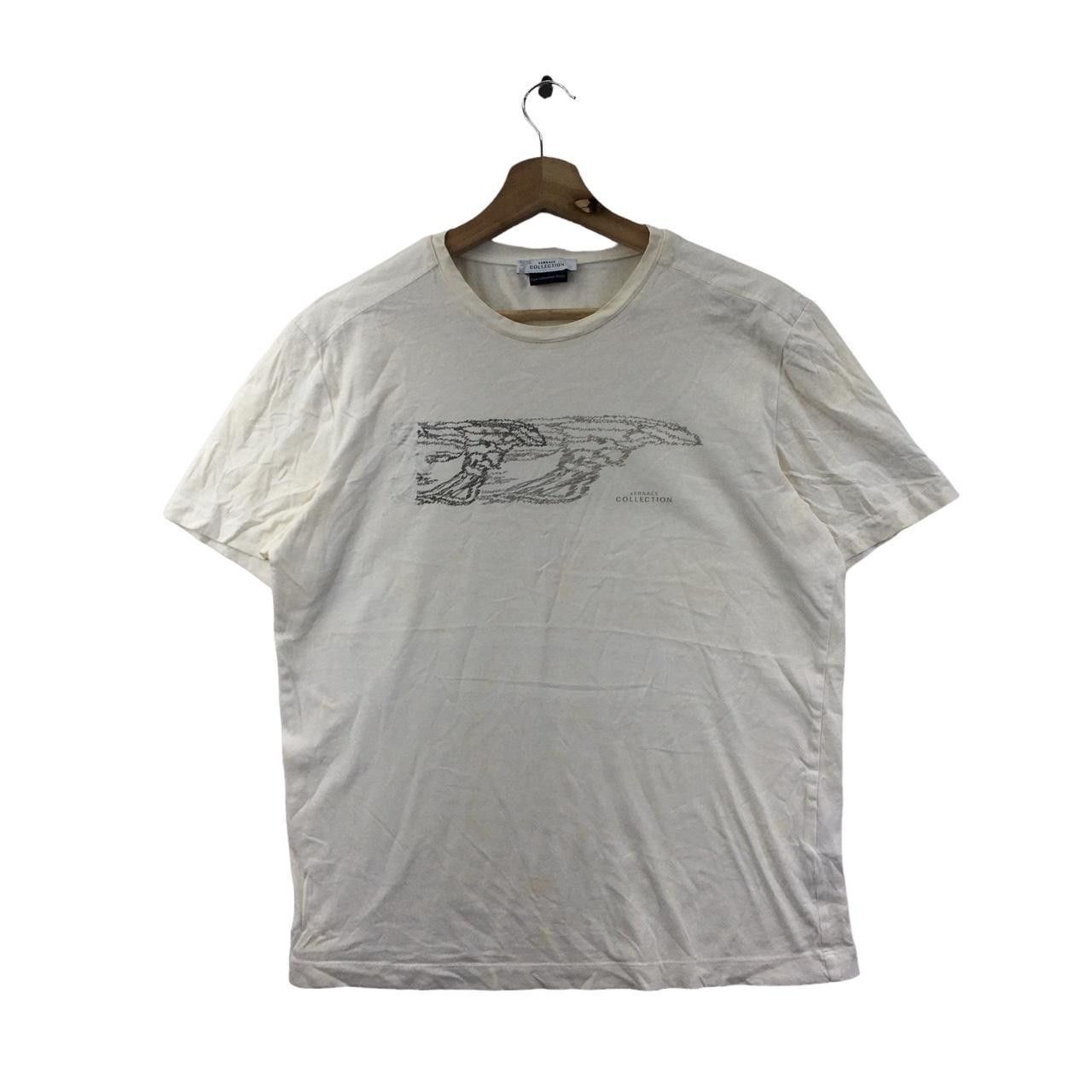 Versace Vtg 90’ GIANNI VERSACE COLLECTION Medusa Logo Tee Shirt Size US M / EU 48-50 / 2 - 1 Thumbnail