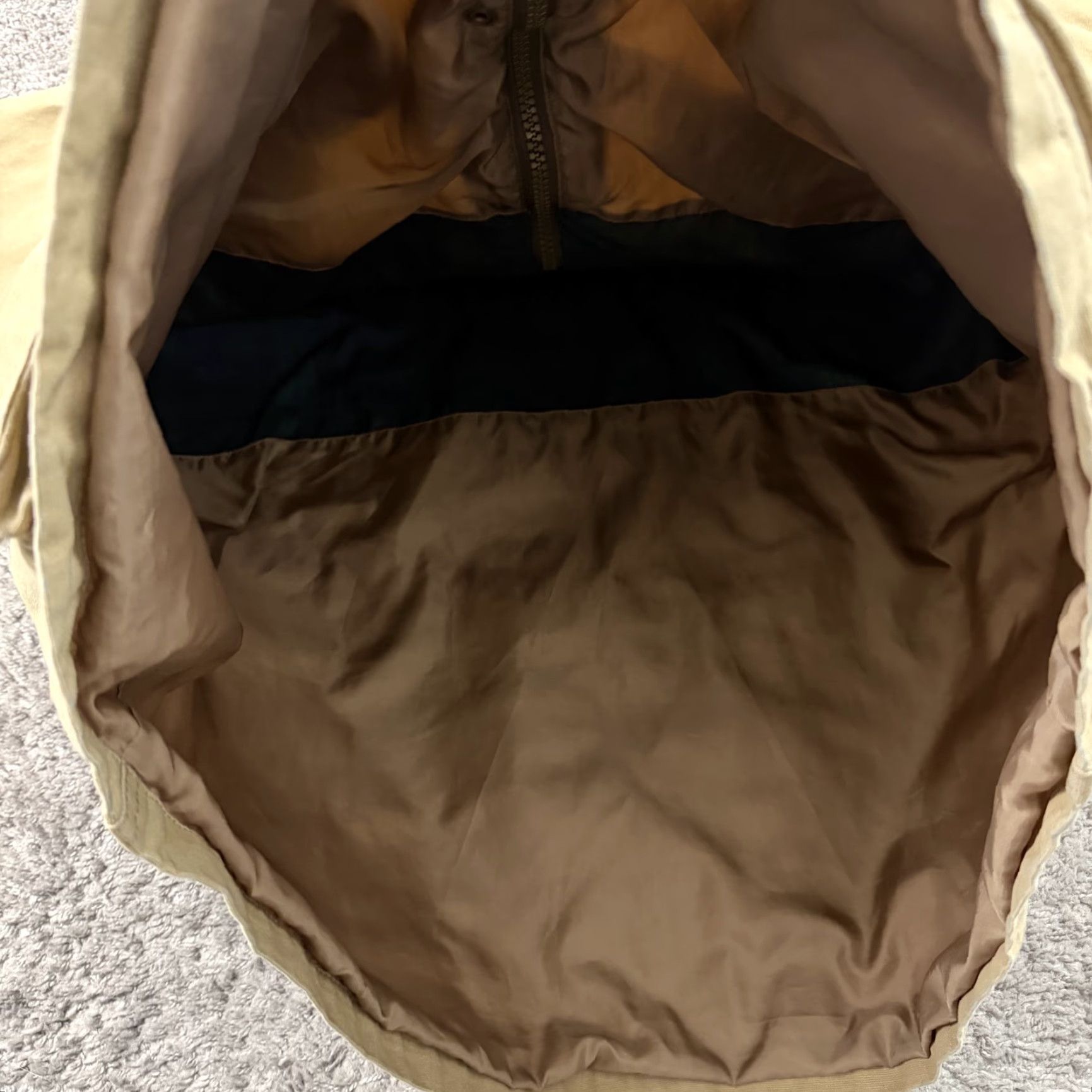 Vintage St. John's Bay Jacket Mens 2XL Beige Canvas Full Zip Lined Pockets Workwear Shirt/Jacket Size US XXL / EU 58 / 5 - 6 Thumbnail