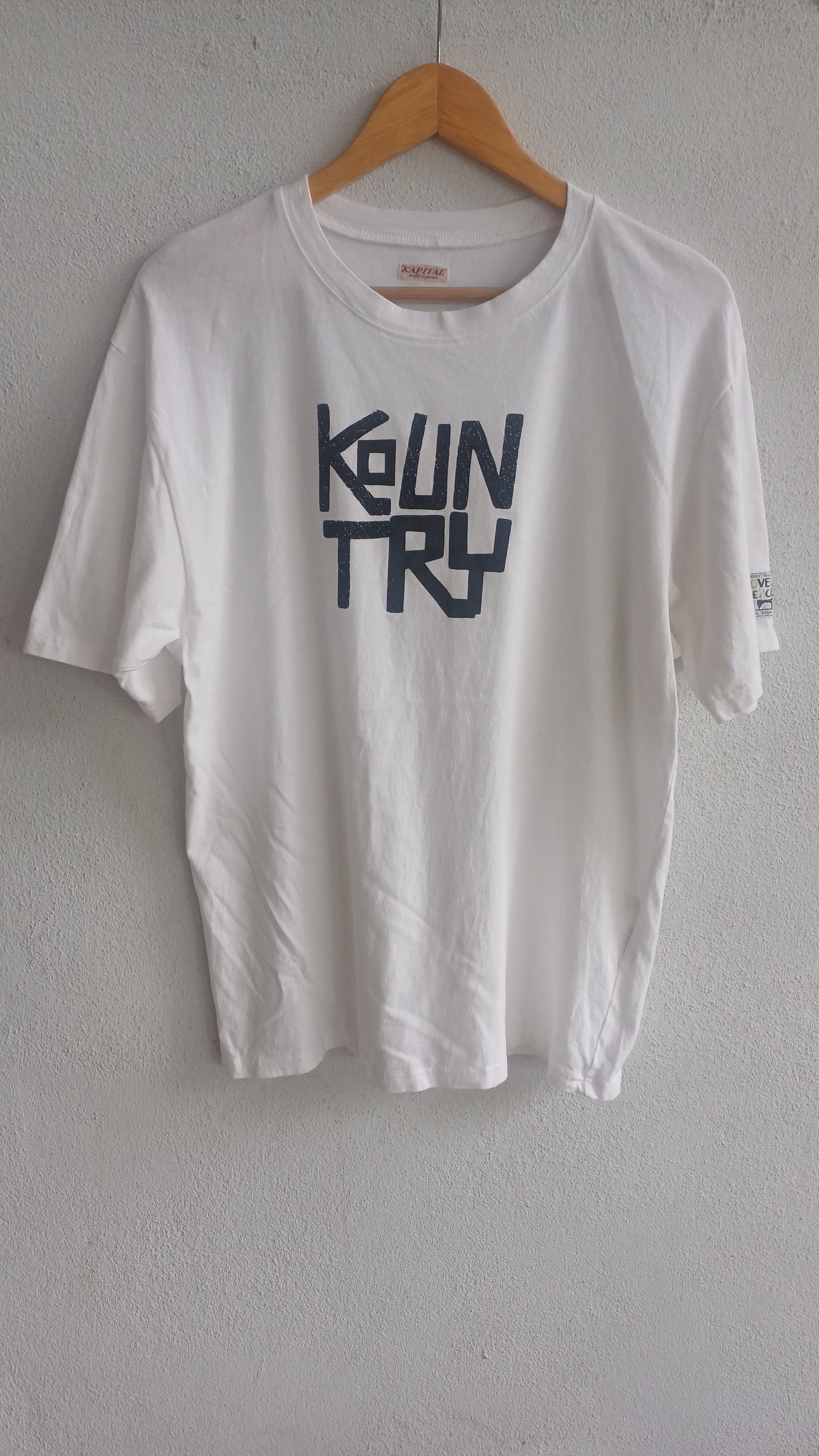 Kapital Kapital White Tee Size US M / EU 48-50 / 2 - 1 Thumbnail