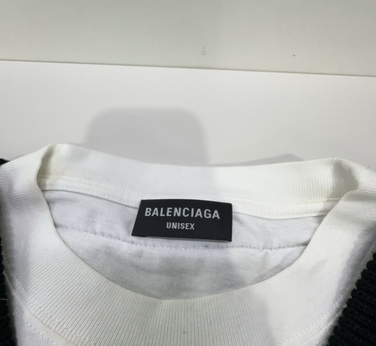 Balenciaga Balenciaga FW21 Layered V-Neck Jumper Size US S / EU 44-46 / 1 - 3 Thumbnail