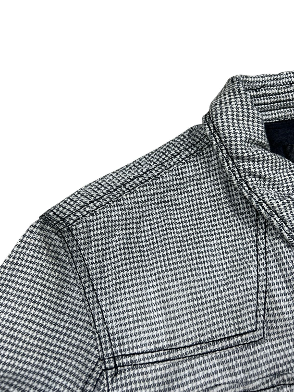 Japanese Brand × Nicole Club Nicole Club For Men Houndstooth Trucker Jacket Size US M / EU 48-50 / 2 - 8 Thumbnail