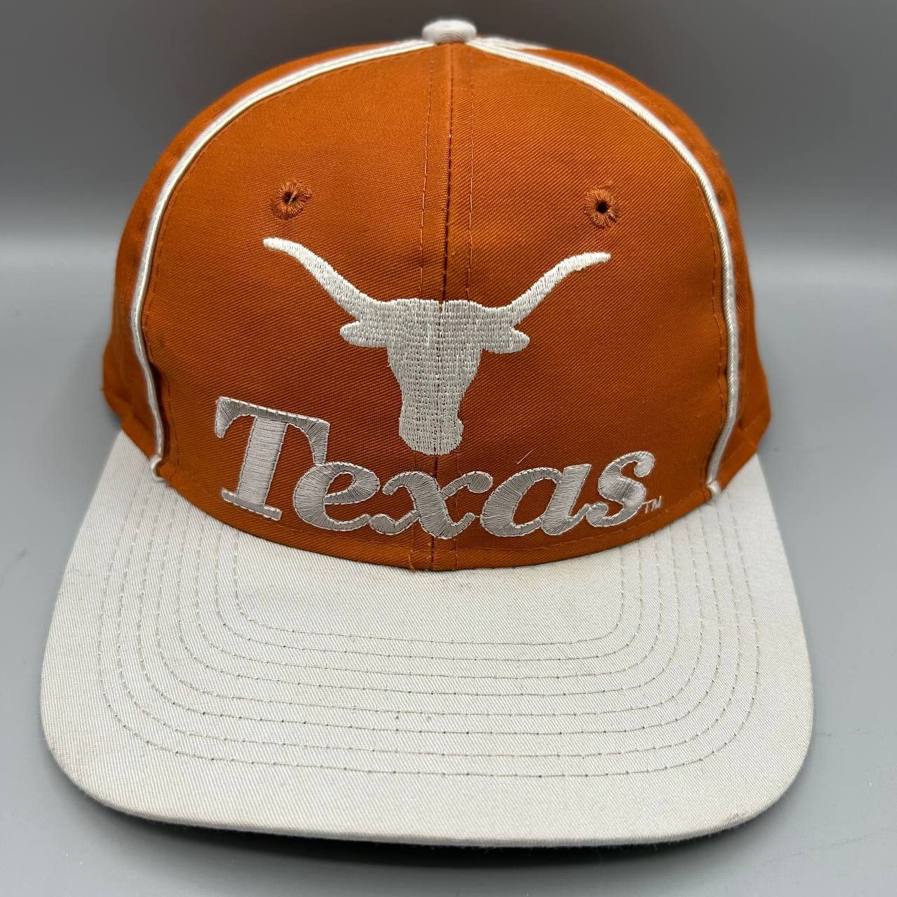 The Game Vintage Texas Longhorns Hat Men NCAA Snap Back Cap Size ONE SIZE - 1 Thumbnail
