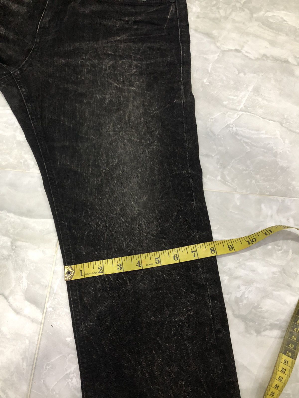 Hysteric Glamour GET USED Black Washed Jeans W34 L32.5 Size US 34 / EU 50 - 20 Thumbnail