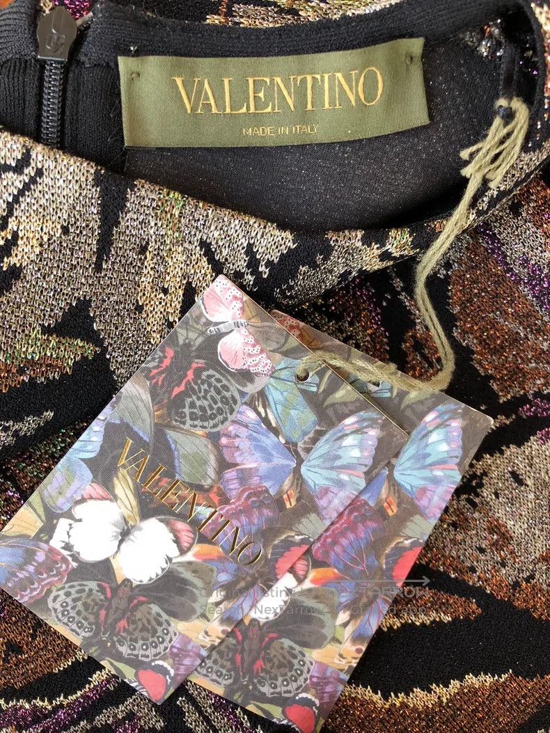 Valentino Valentino Heavy industry bright silk butterfly top Size S / US 4 / IT 40 - 6 Thumbnail