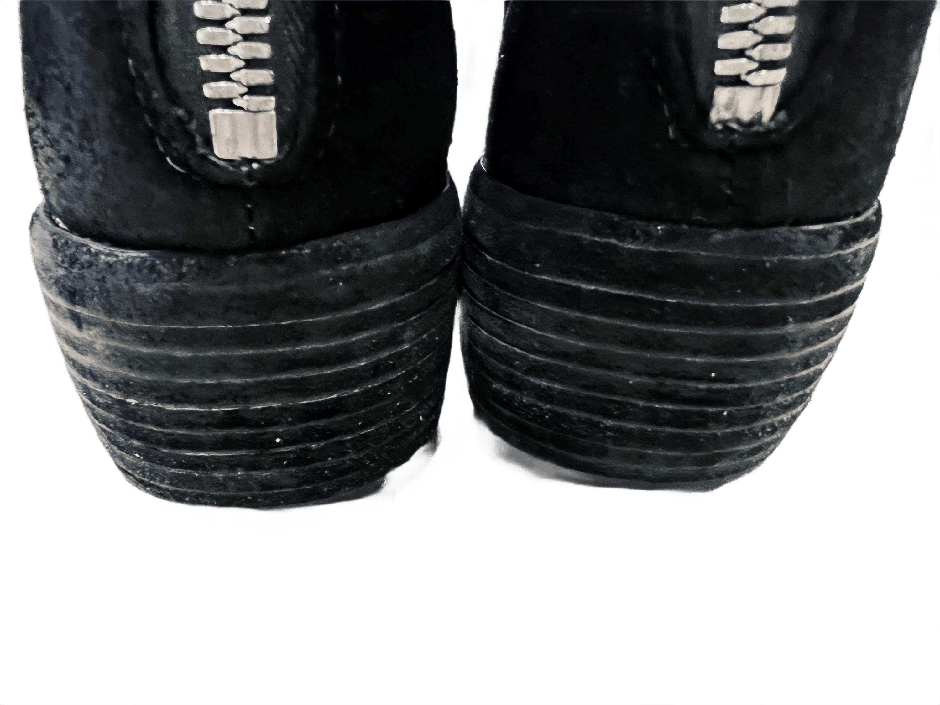 Guidi Black Reverse Horse Leather / Suede 788Z Backzip Boots Size US 9 / EU 42 - 4 Thumbnail