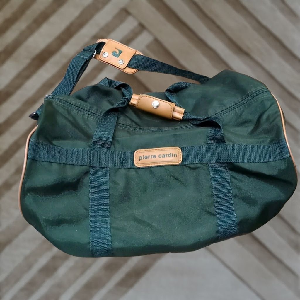 Polo Ralph Lauren VINTAGE Polo Ralph Lauren Duffle Bag Travel Small Green Size US S / EU 44-46 / 1 - 1 Thumbnail