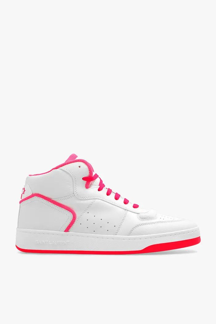 o1bcso1str1124 Sl/80 Mid-Top Sneakers Smooth Grained White