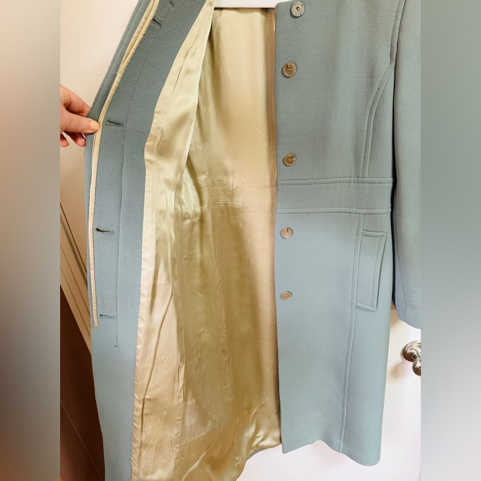 J.Crew J. Crew Light Blue Coat Size XS / US 0-2 / IT 36-38 - 5 Thumbnail