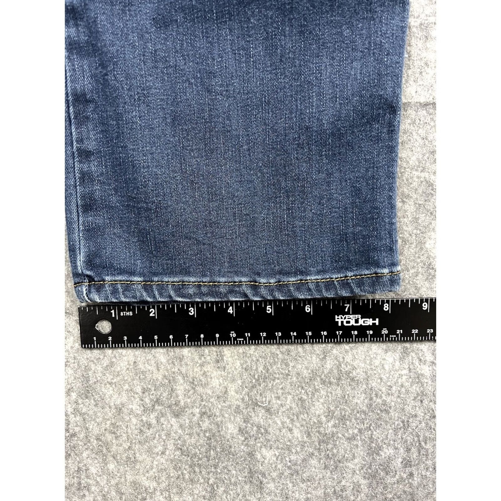 Wrangler Wrangler Jeans Men's Slim Straight Fit Denim Blue 32x32 5-Pocket Zipper Button Logo Size US 32 / EU 48 - 5 Thumbnail