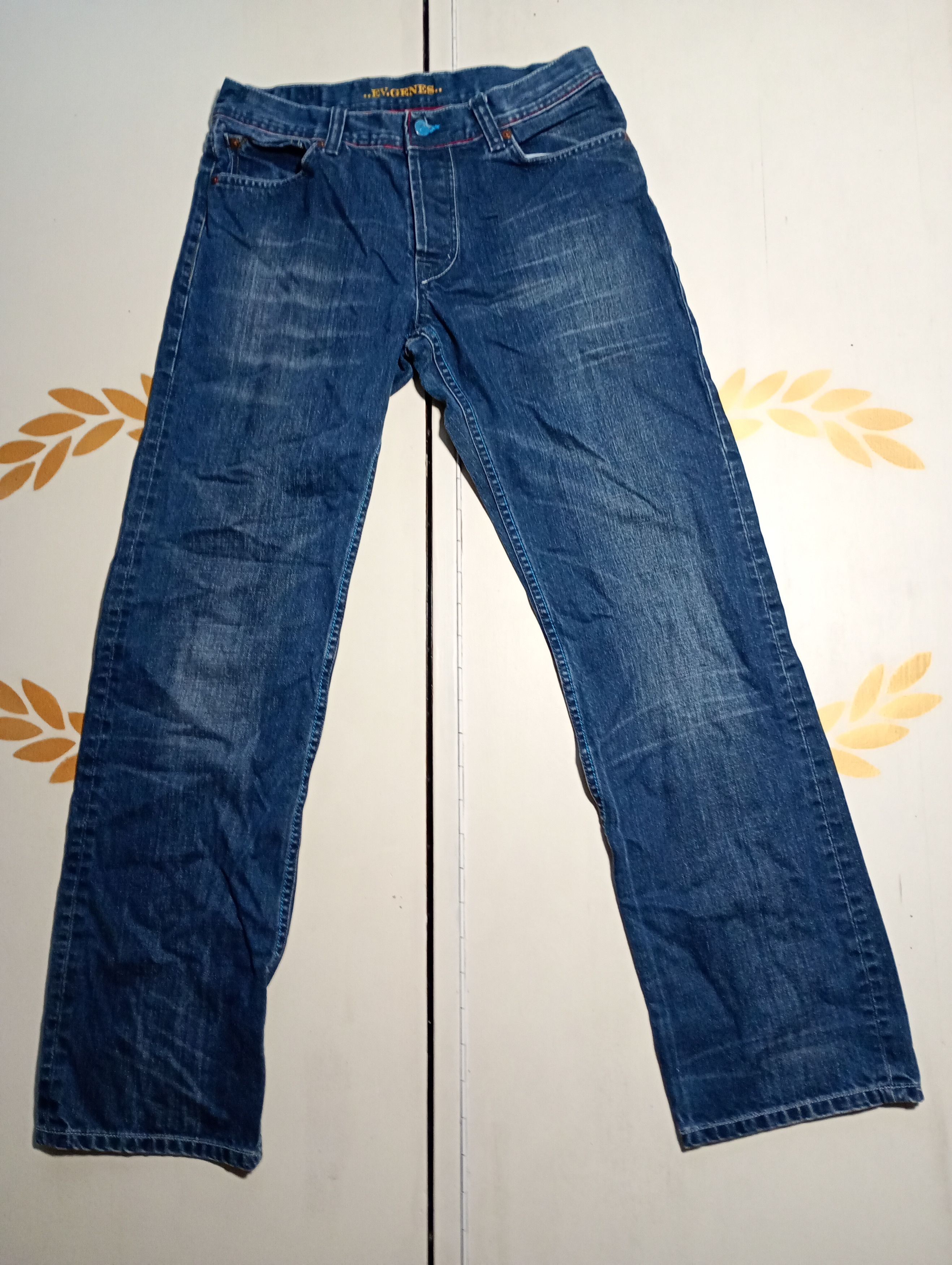 Evisu Evisu Ev.Genes Blue Selvege Jeans Vintage Size US 30 / EU 46 - 3 Thumbnail