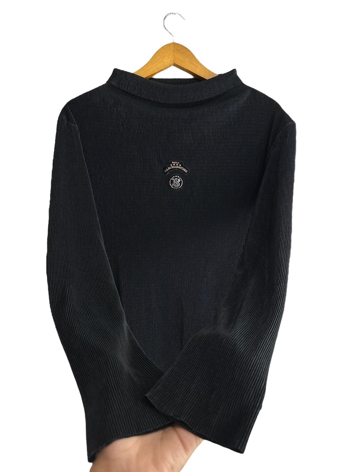 Issey Miyake 2000s VALENZA UNDEFINED PLEATES LONG SLEEVE ISSEY STYLE Size US S / EU 44-46 / 1 - 4 Thumbnail