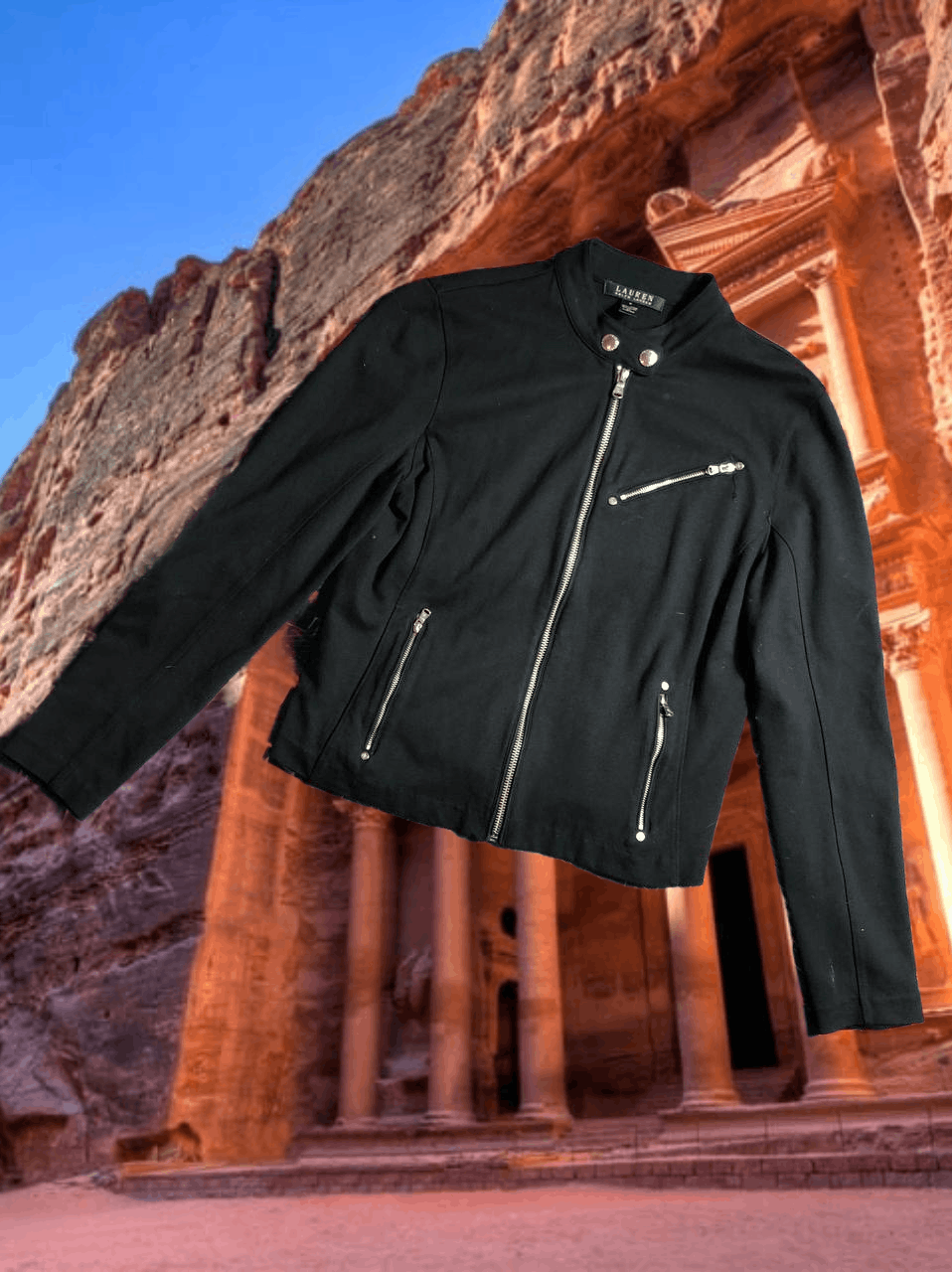 Lauren Ralph Lauren vintage Lauren Ralph Lauren black Y2K jacket Streetwear Size S / US 4 / IT 40 - 1 Thumbnail