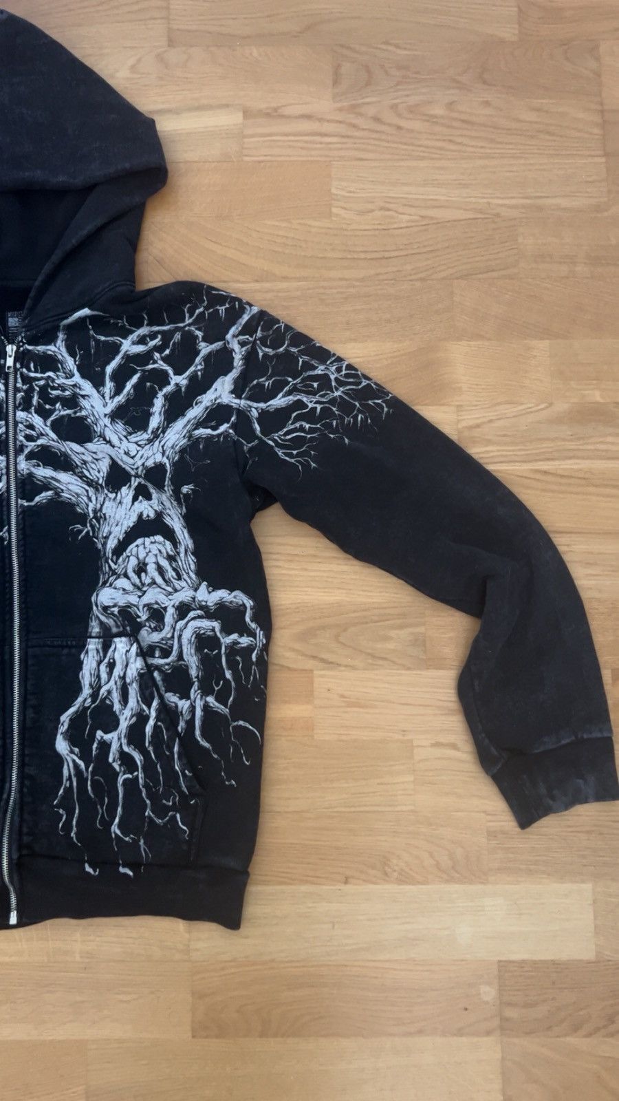 Affliction × Haunted Mound Haunted Mound x Affliction Collab Zip Up Hoodie Size US M / EU 48-50 / 2 - 3 Thumbnail