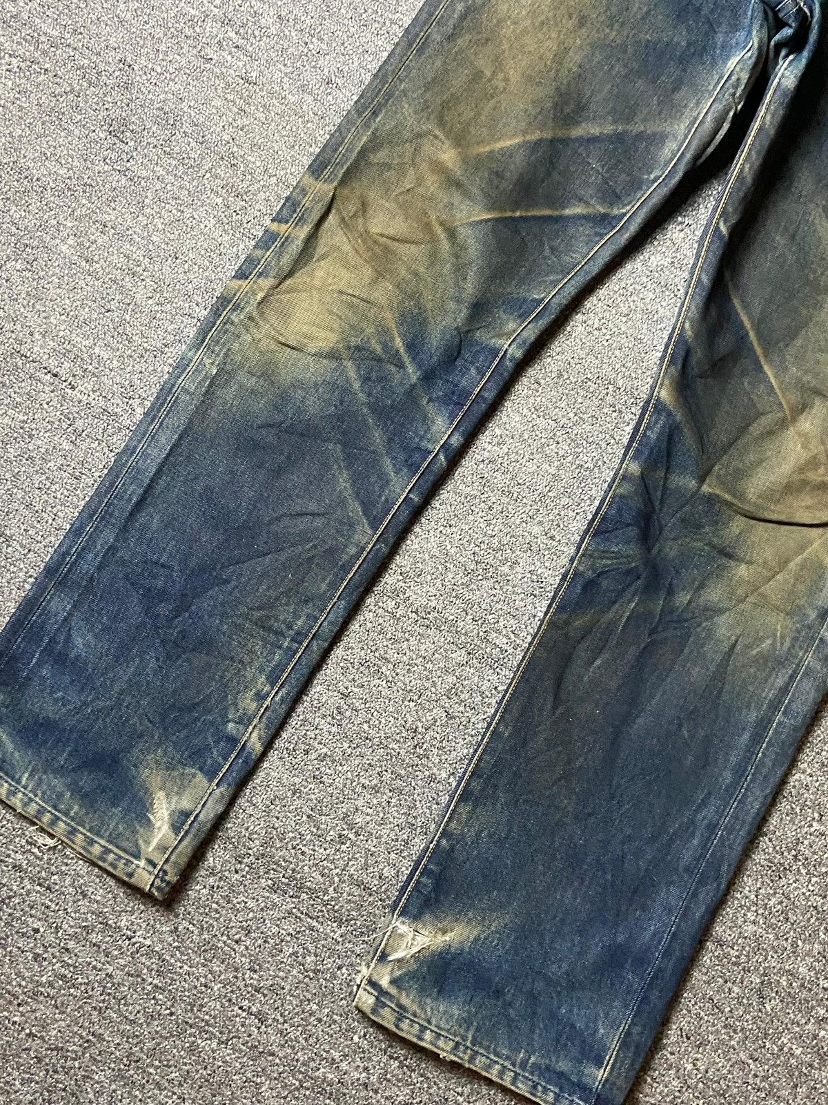 R.Newbold × Vintage R.Newbold Brand Distressed Denim Jeans (122) Size US 30 / EU 46 - 8 Thumbnail