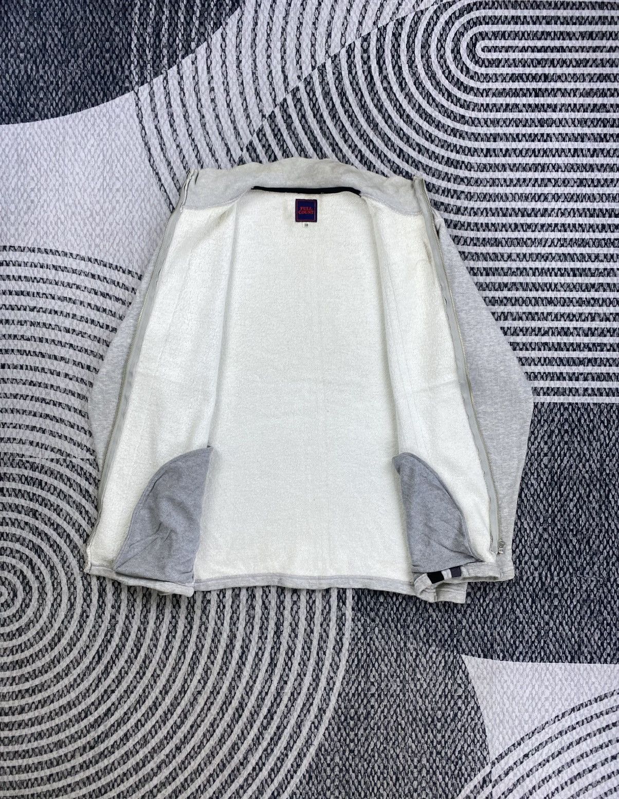 Full Count & Co. Vintage Full Count Fullzip Track Sweater Jacket Size US M / EU 48-50 / 2 - 6 Thumbnail