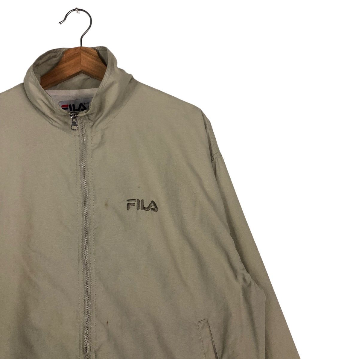 Japanese Brand 🔥Vintage Bomber Jacket Fila Big Logo Streetwear Size US S / EU 44-46 / 1 - 6 Thumbnail