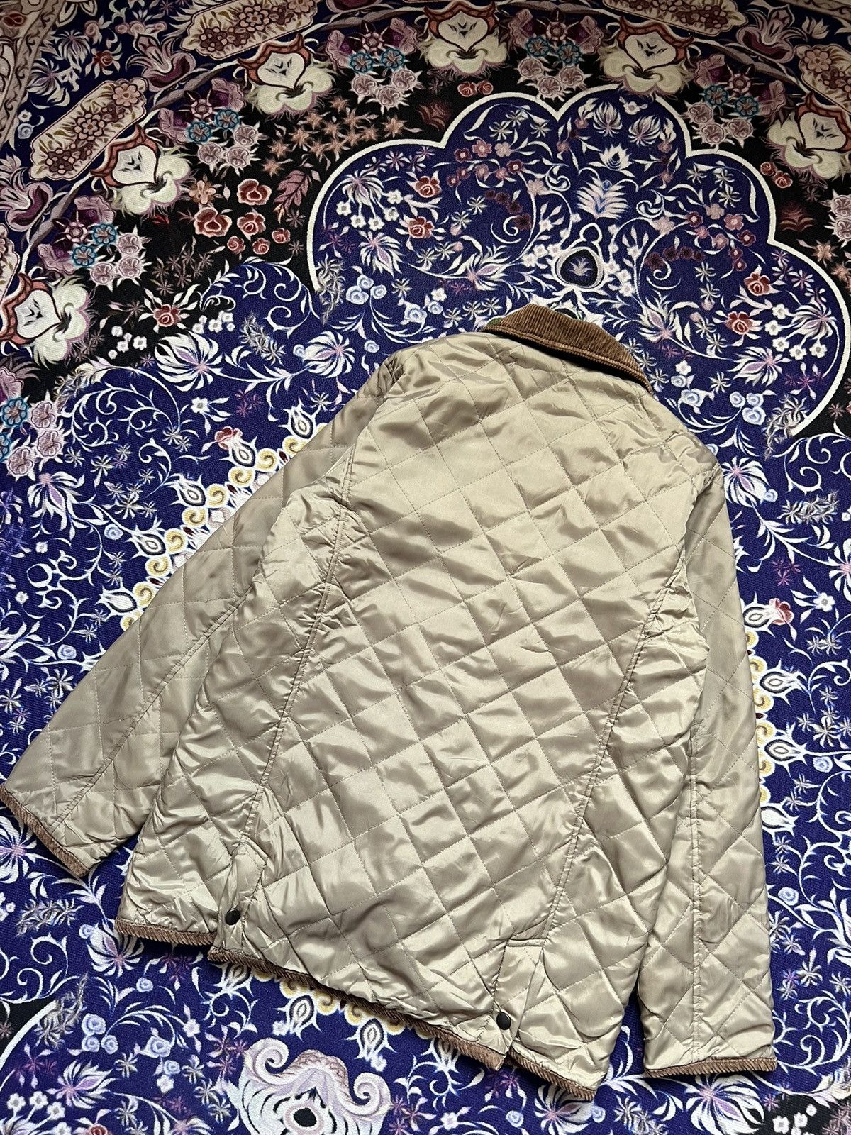 Japanese Brand Sweet Pannpukinn Corduroy Quilted Jacket Designer Japanese Size US M / EU 48-50 / 2 - 13 Thumbnail