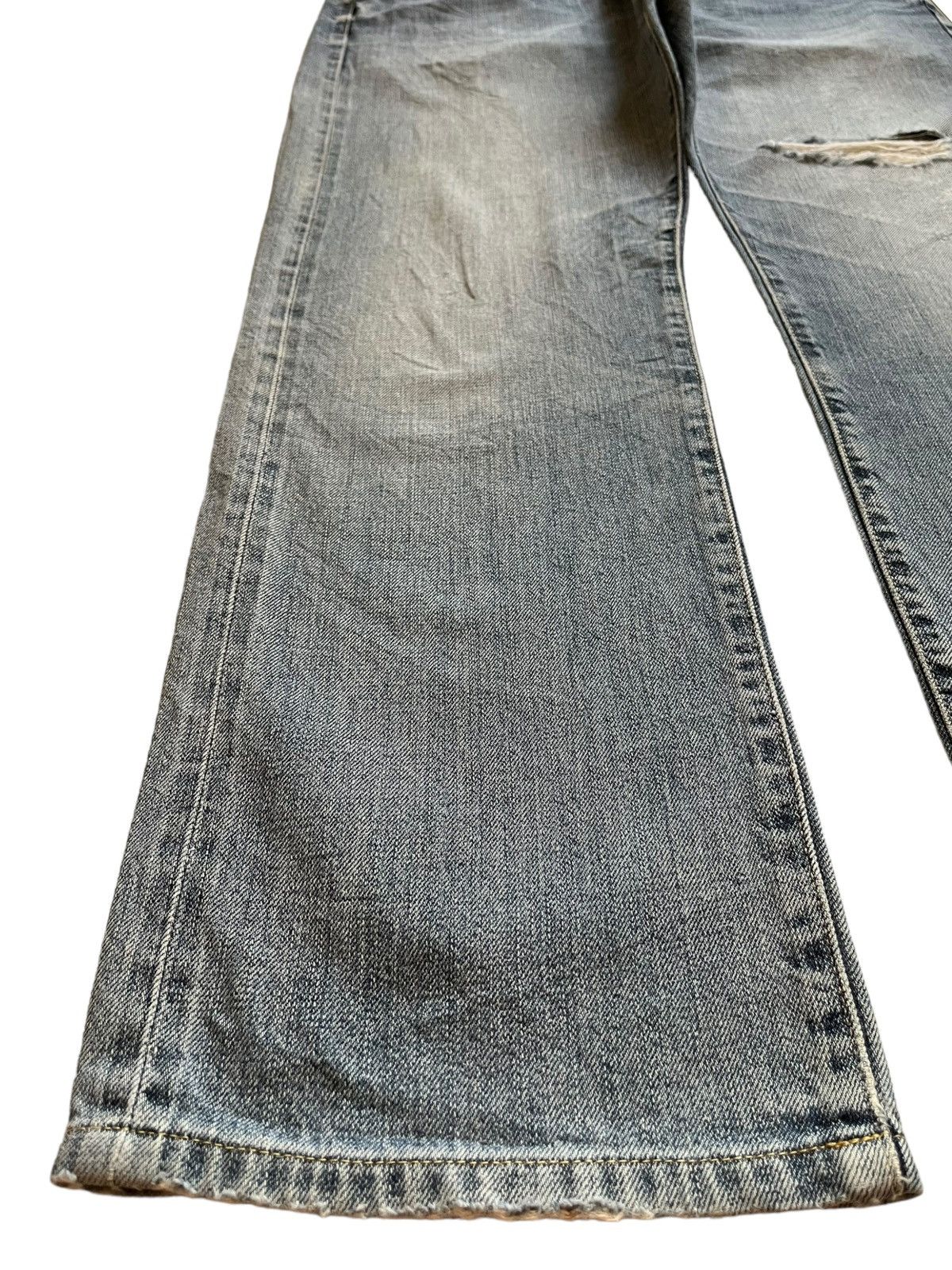 Japanese Brand × Uniqlo SALES🔥Vintage Uniqlo Selvedge Faded Wash Loose Jeans Size US 35 - 7 Thumbnail