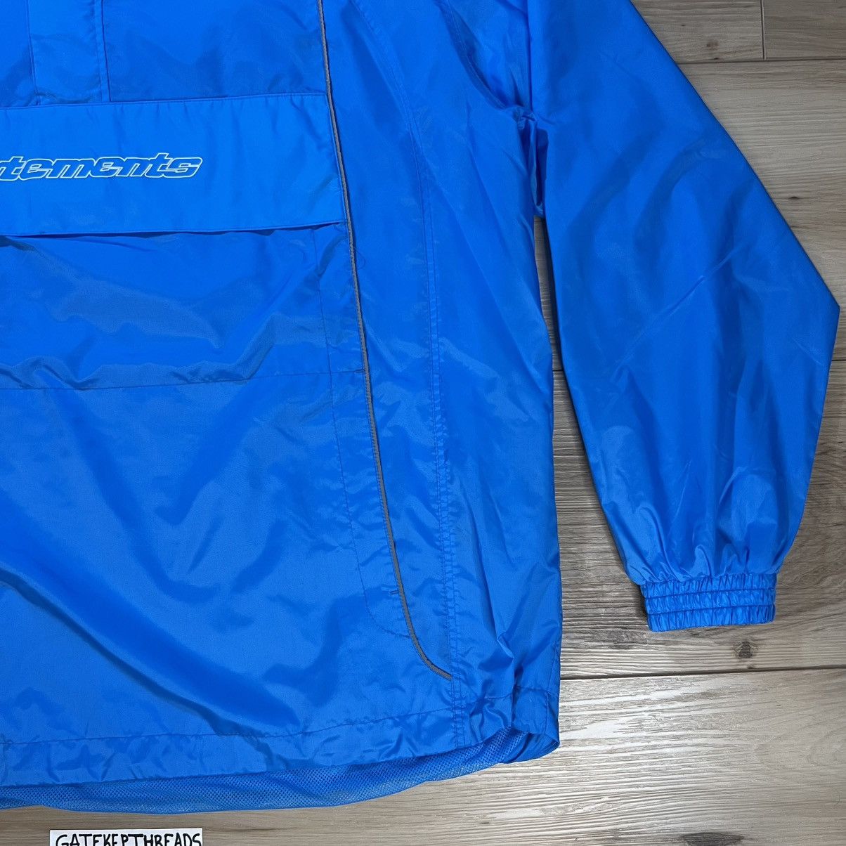Vetements Vetements SS18 Pullover Windbreaker Anorak Blue Size US S / EU 44-46 / 1 - 10 Thumbnail