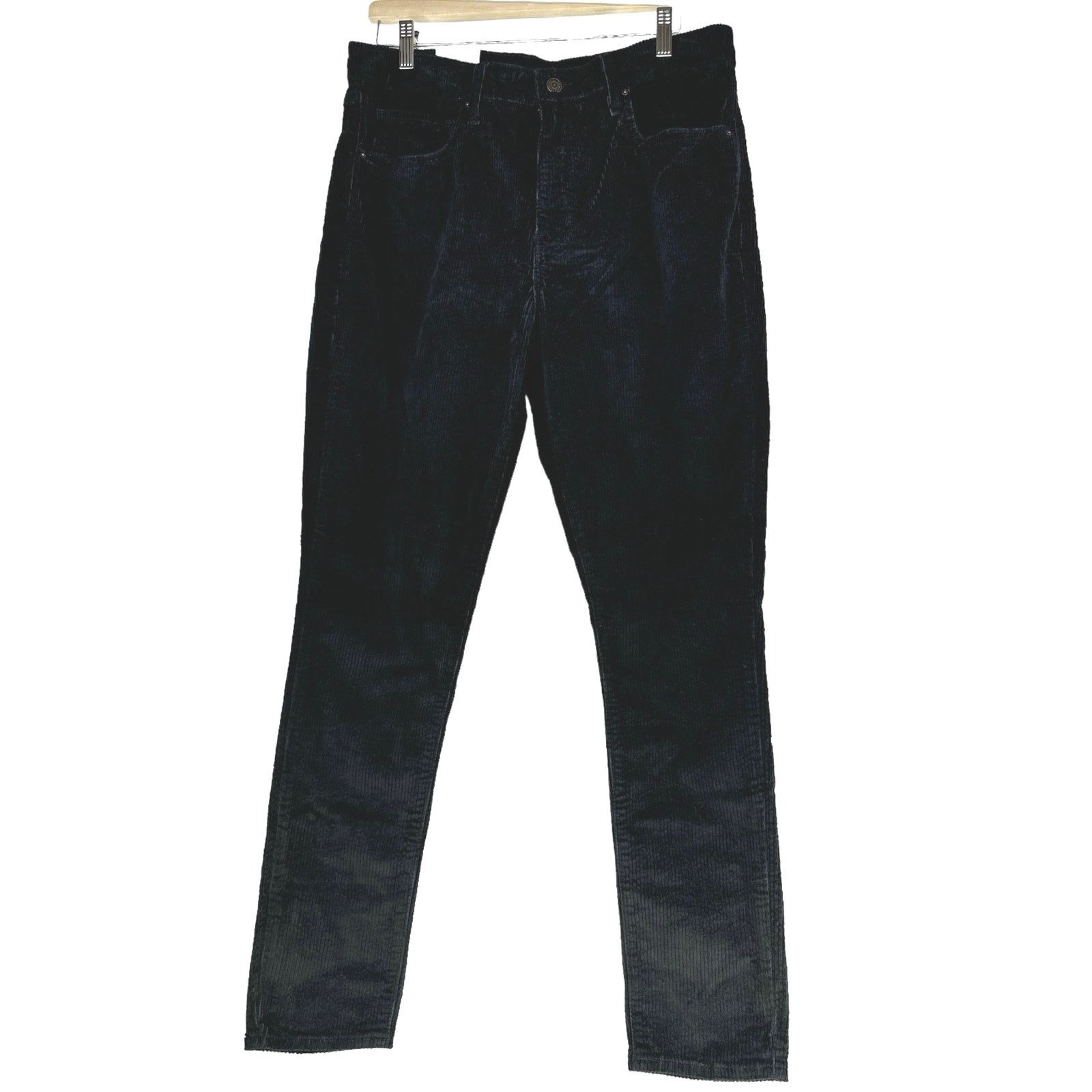 Levi's Levi’s High-Rise Skinny Black Cords Irregular Women sz 33x30 Size 33" - 1 Thumbnail