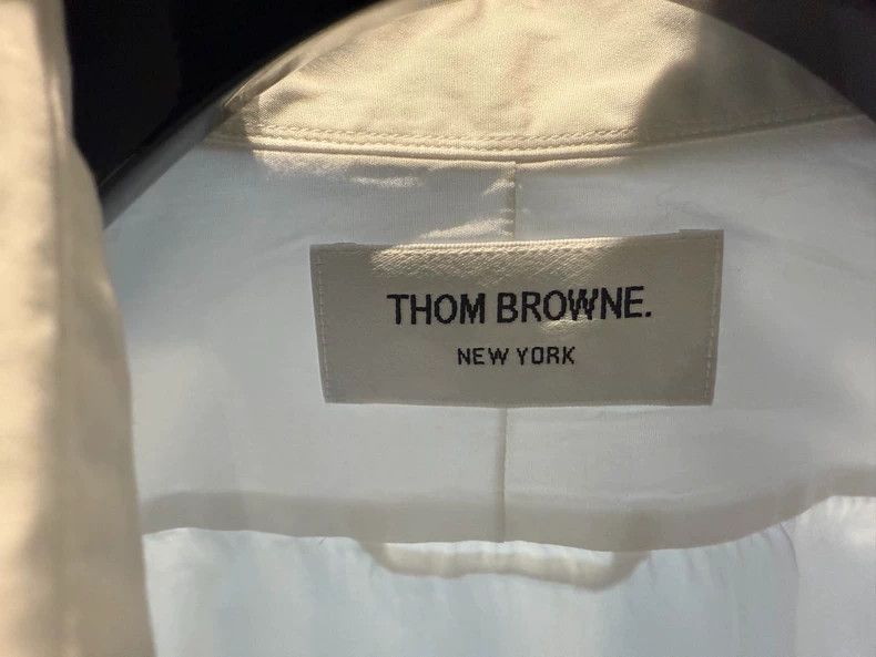 Thom Browne Thom Browne Classic double-sleeved shirt 2505-Nextarrow Size US L / EU 52-54 / 3 - 3 Thumbnail