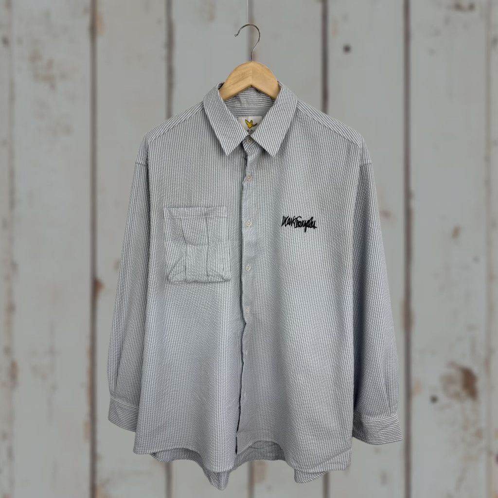 Vintage Mark Gonzales Button-Up Shirt Mens L Blue Retro Y2K Rare/What it Isn’t Size US L / EU 52-54 / 3 - 1 Thumbnail
