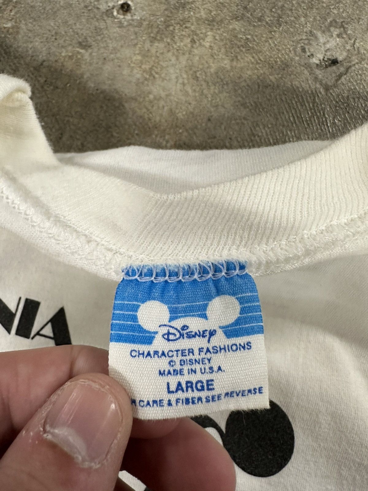Disney × Mickey Mouse × Vintage Vintage 80s Disney California Cartoon T-Shirt Size US L / EU 52-54 / 3 - 10 Thumbnail