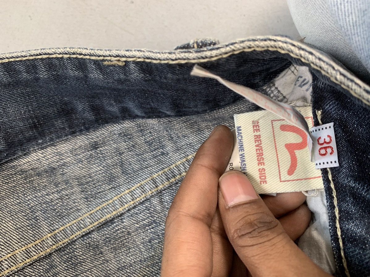 Japanese Brand Vintage Evisu inspired emboridered denim Size US 34 / EU 50 - 6 Thumbnail