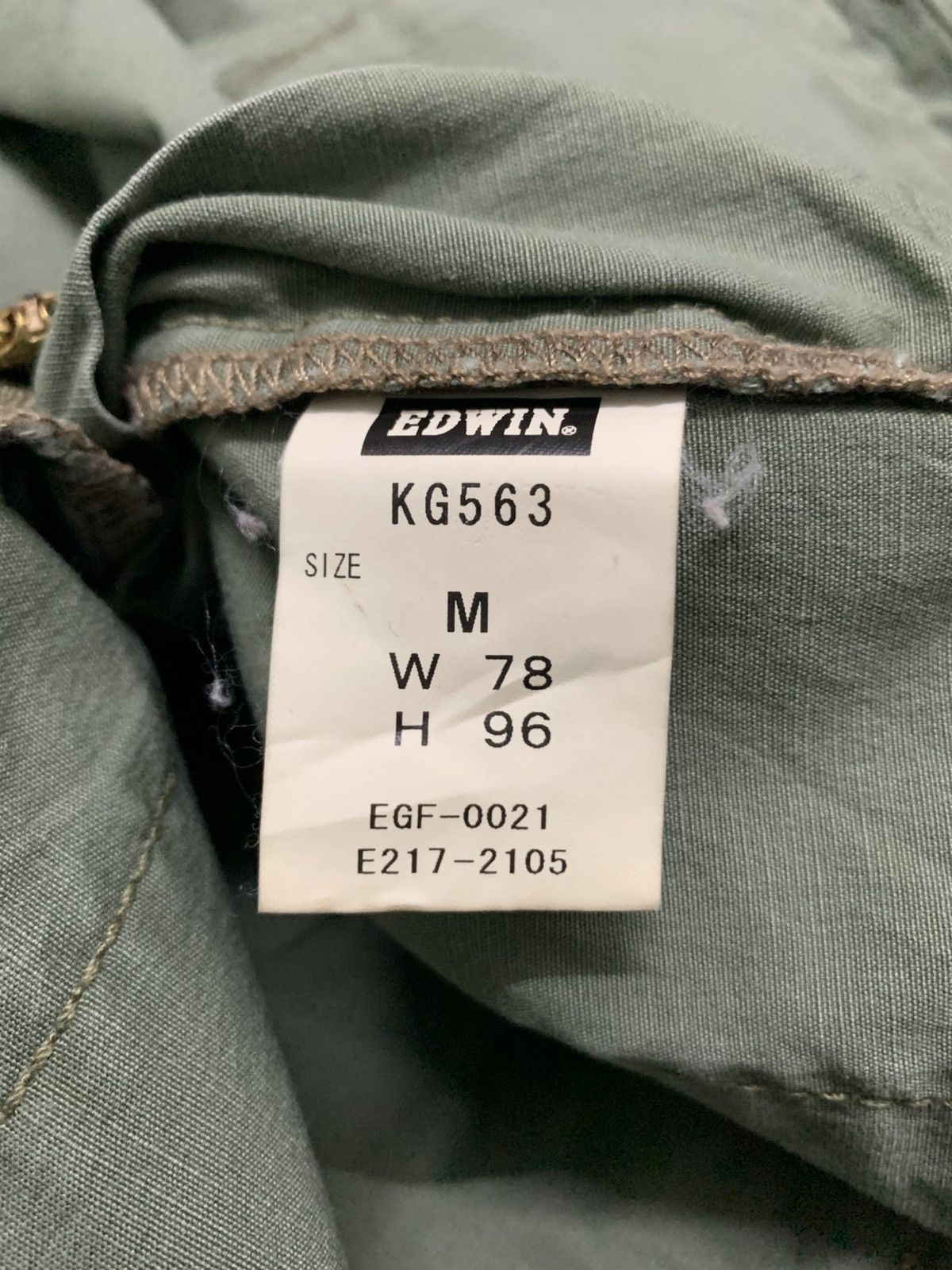 Japanese Brand EDWIN Golf Multipocket OG Cargo Pant Size US 32 / EU 48 - 14 Thumbnail