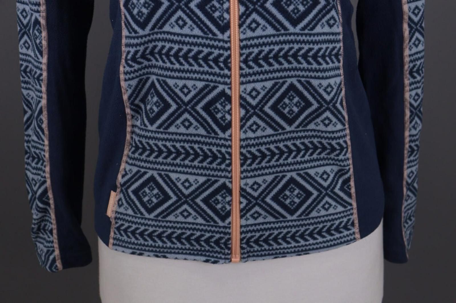 Designer Kari Traa Blue Nordic Fair Jacket Size S Size S / US 4 / IT 40 - 4 Thumbnail