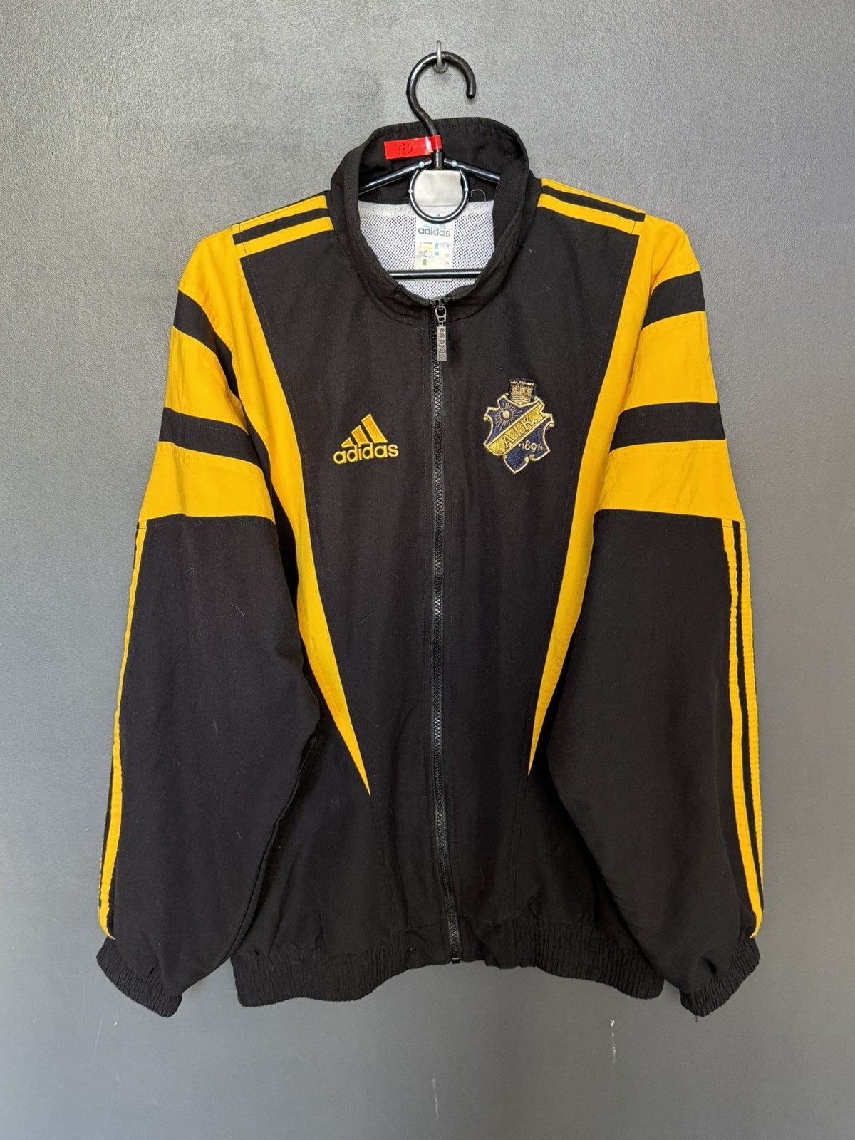 Adidas Vintage AIK 1990’s Training Football Jersey Jacket Size US L / EU 52-54 / 3 - 1 Thumbnail