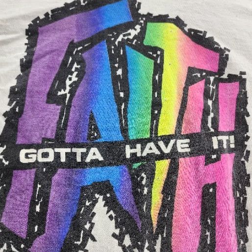 Vintage VINTAGE Faith Gotta Have It 1 Timothy 6:12 Fight The Good Fight Shirt L White Unisex 90s Graphic Tee Boys/Girls Mens/Womens Size US L / EU 52-54 / 3 - 2 Thumbnail