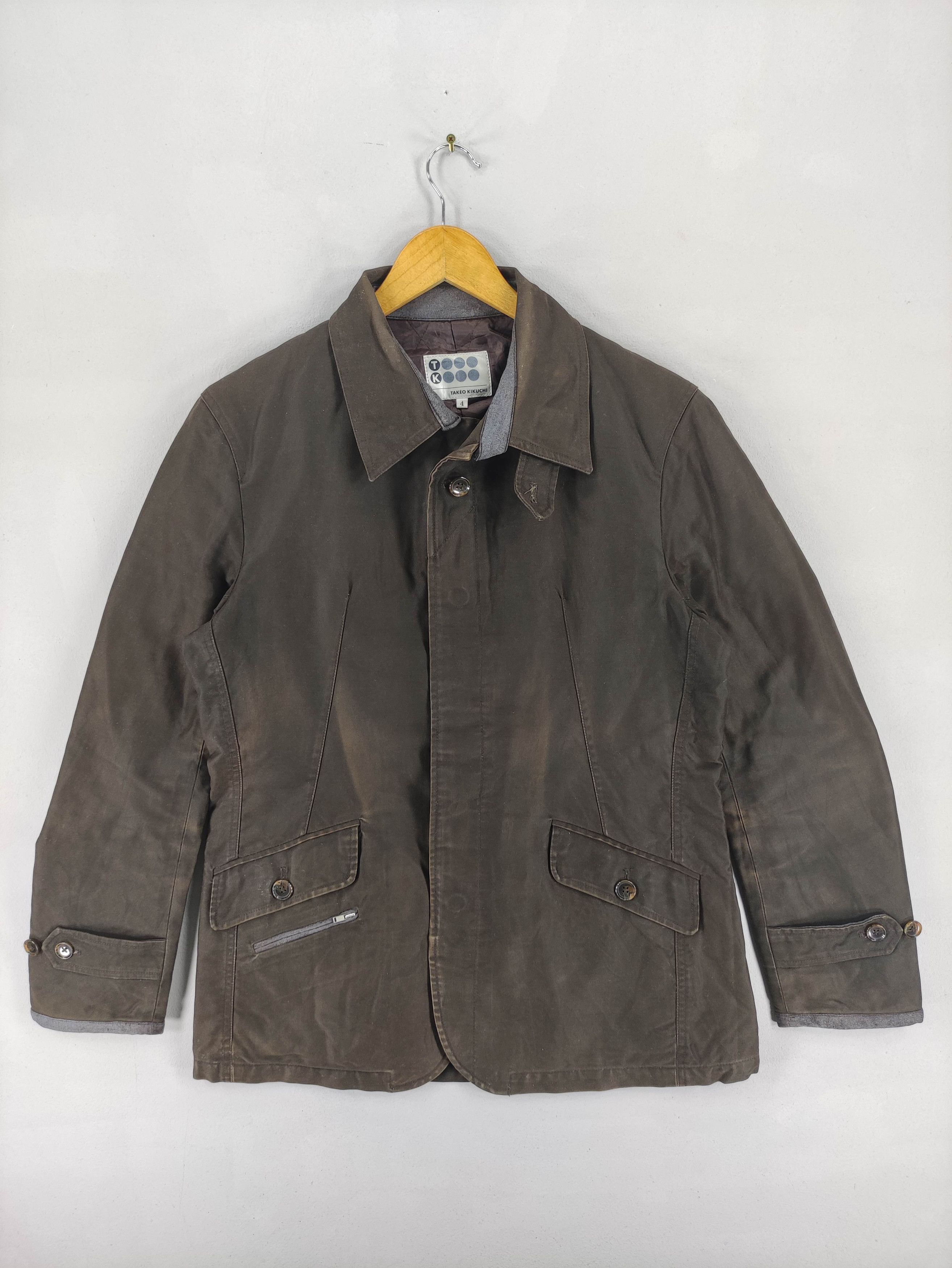 Japanese Brand Vintage Takeo Kikuchi Jacket Button Up Size US M / EU 48-50 / 2 - 1 Thumbnail