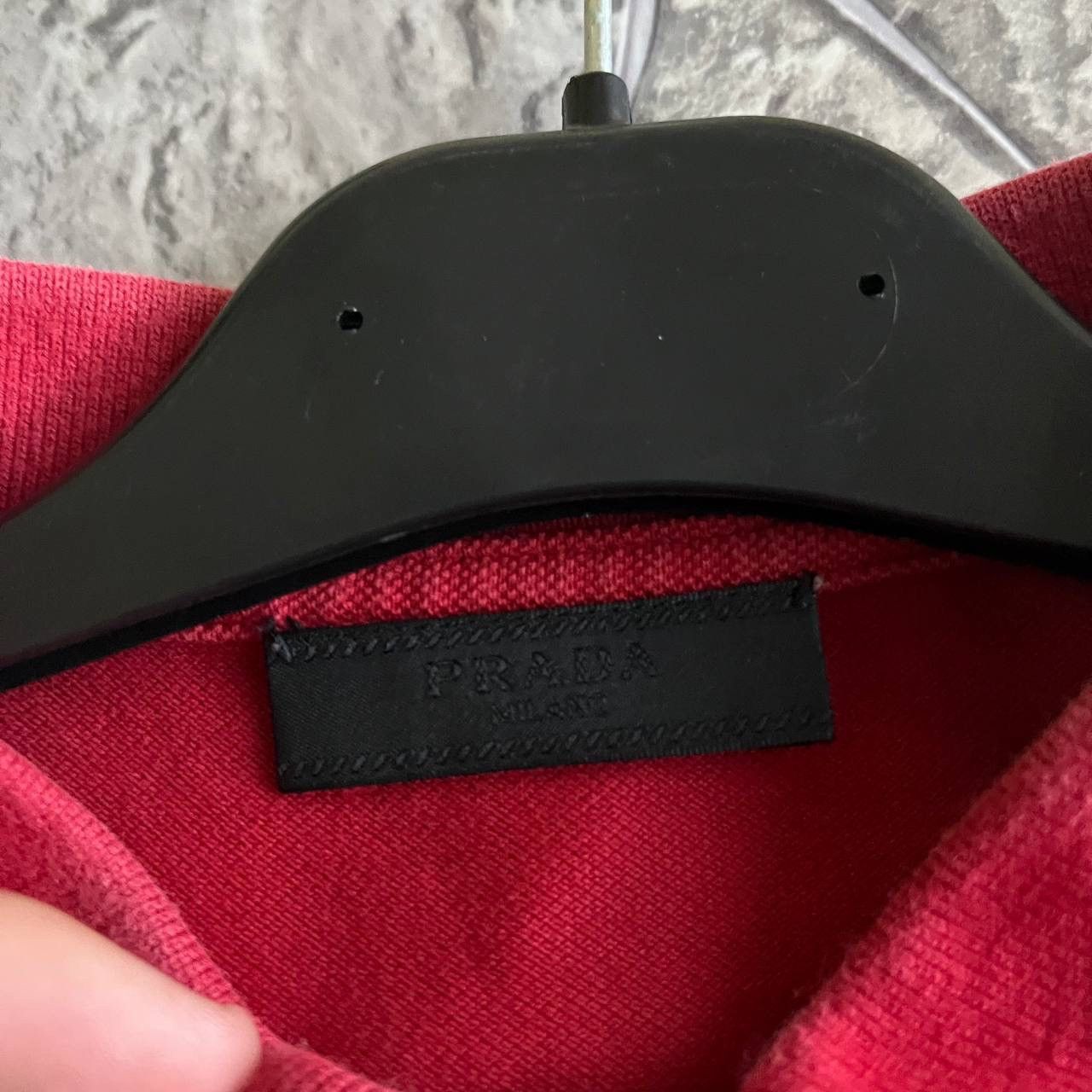 Prada Prada Polo T Shirt Red Tab Designer Size US XL / EU 56 / 4 - 9 Thumbnail