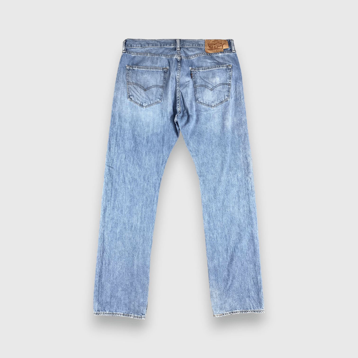 Levi's Vintage Blue Wash Levis 501 Jeans-J2538 Size US 37 - 2 Thumbnail