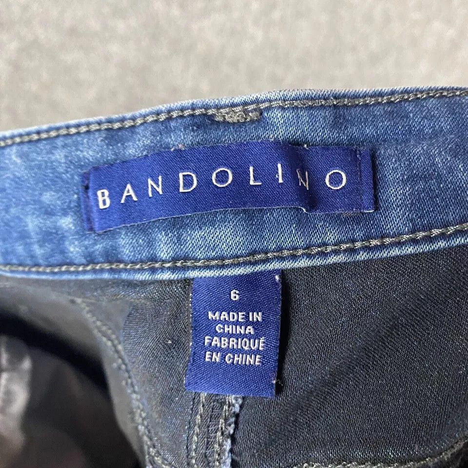 Other Bandolino Jeans Women's Size 6 Amy Denim Stretch Cotton Size 28" / US 6 / IT 42 - 8 Thumbnail