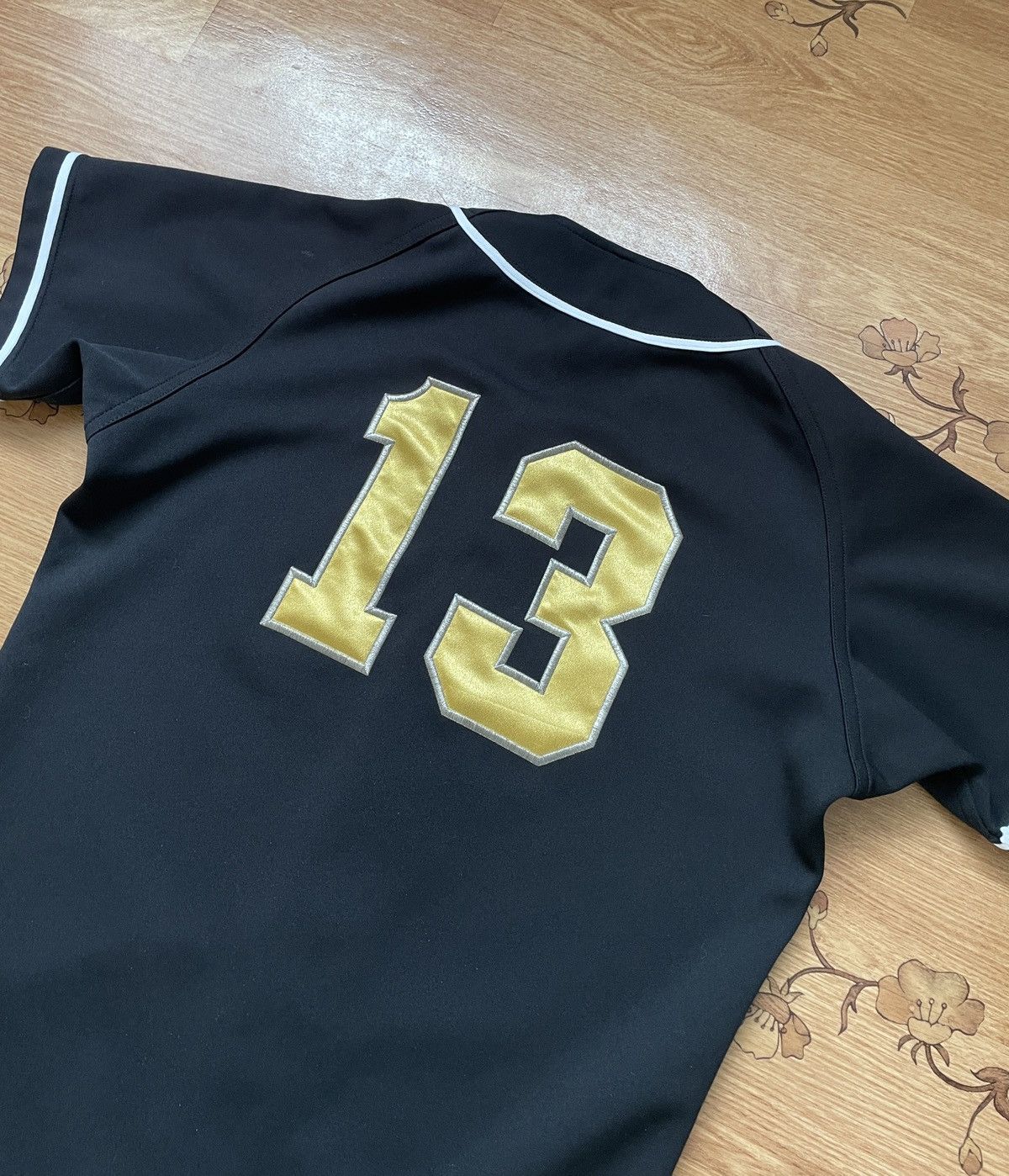 Vintage Vintage Back Drob Zett #13 Black Jersey Size US S / EU 44-46 / 1 - 10 Thumbnail