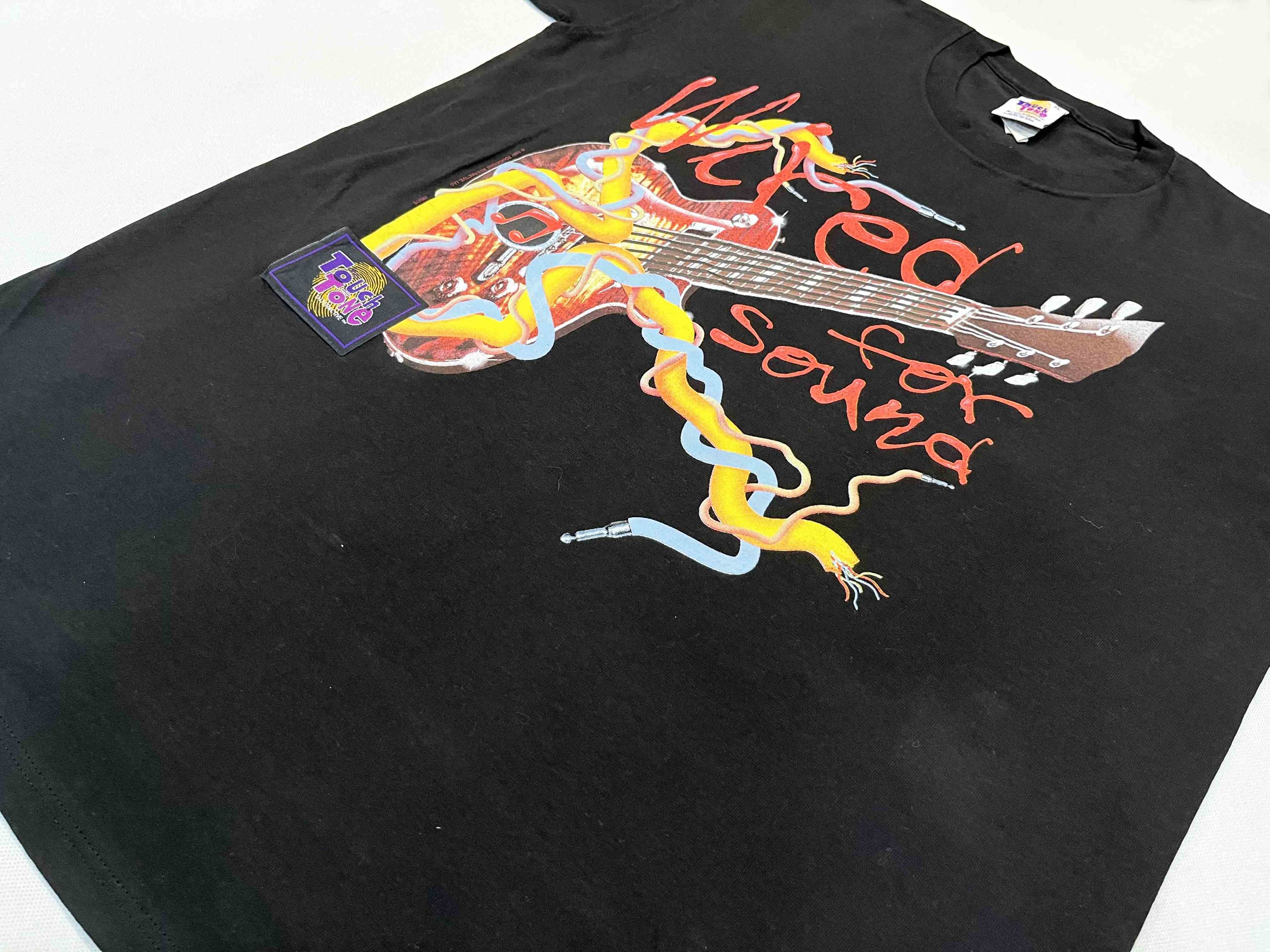 Vintage Vintage Touch Tone Wild Oats Wired for Sound Guitar T-Shirt Size US XL / EU 56 / 4 - 6 Thumbnail