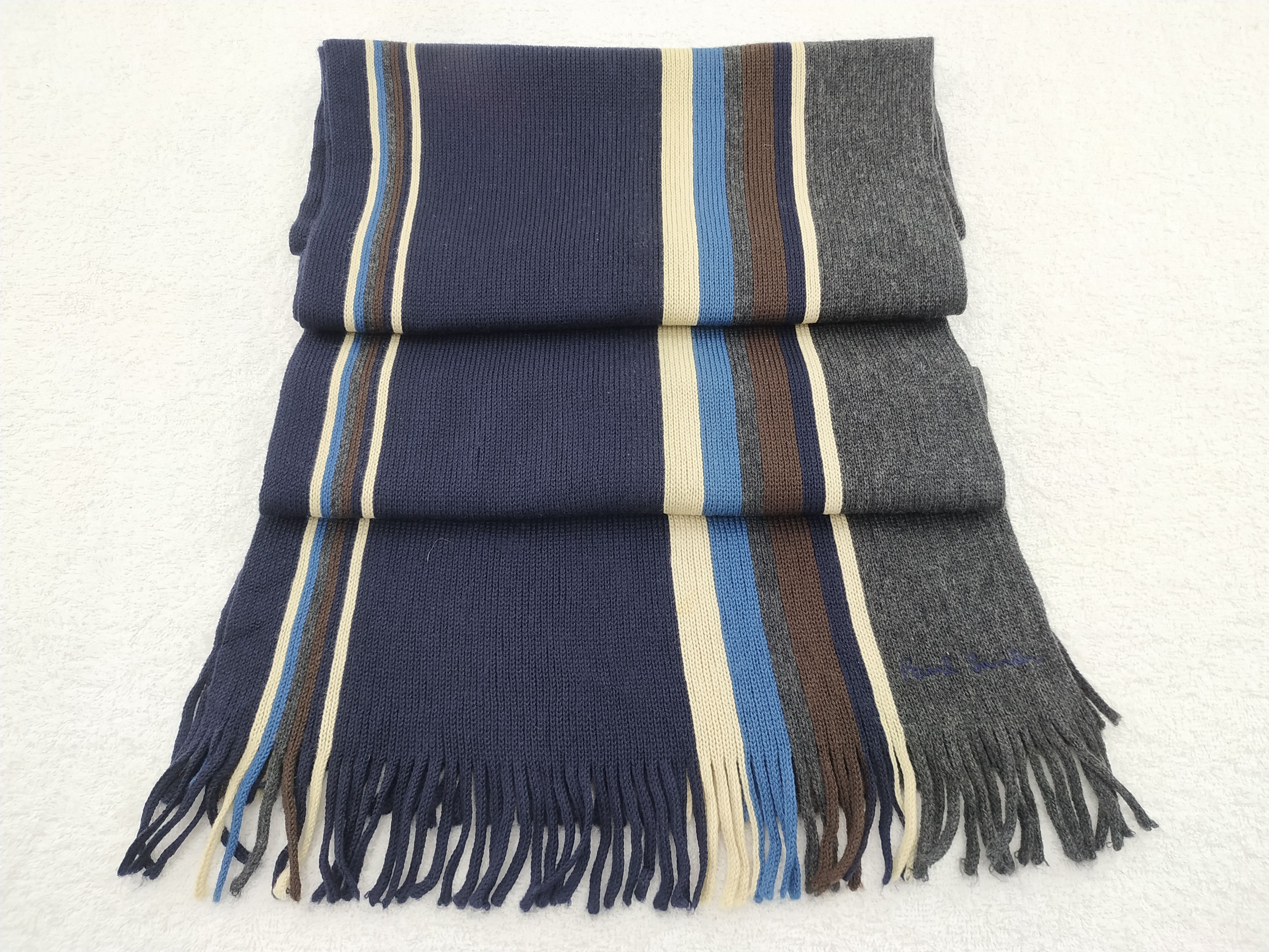 Paul Smith Vintage Paul Smith Scarf/Muffler/Neckwear MF399 Size ONE SIZE - 2 Thumbnail