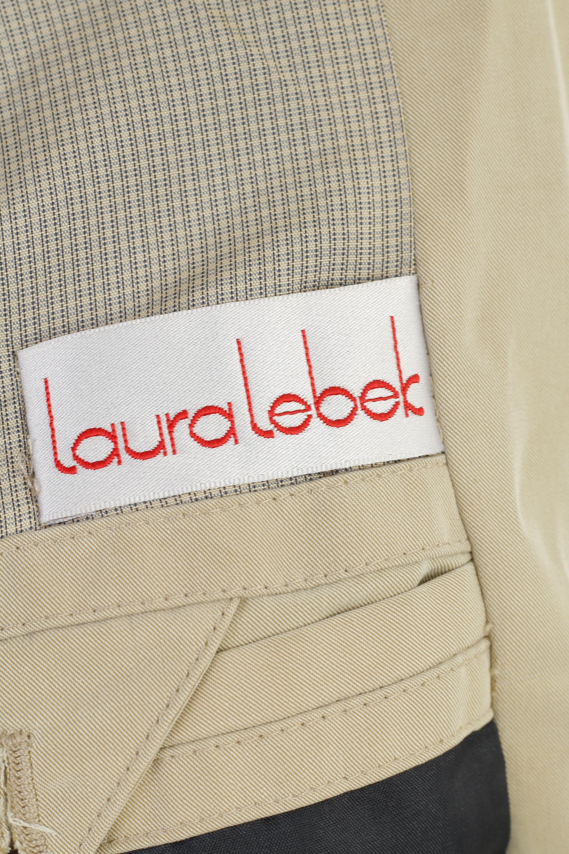 Vintage Laura Lebek Women 8 M Jacket Full Zipper Charcoal 4479 Size M / US 6-8 / IT 42-44 - 6 Thumbnail