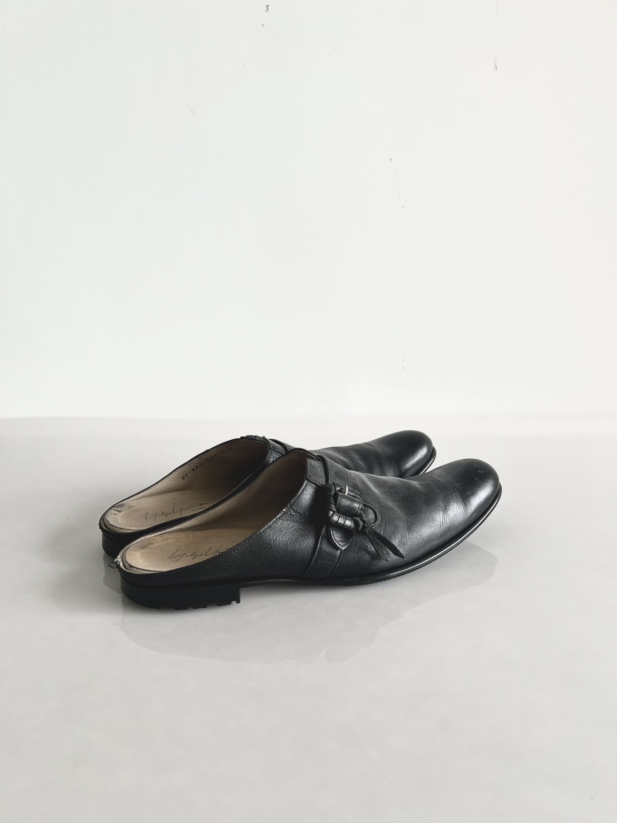 Yohji Yamamoto Yohji Yamamoto Pour HOMME - Cowhide Strap Mule Slippers Size US 8.5 / EU 41-42 - 3 Thumbnail